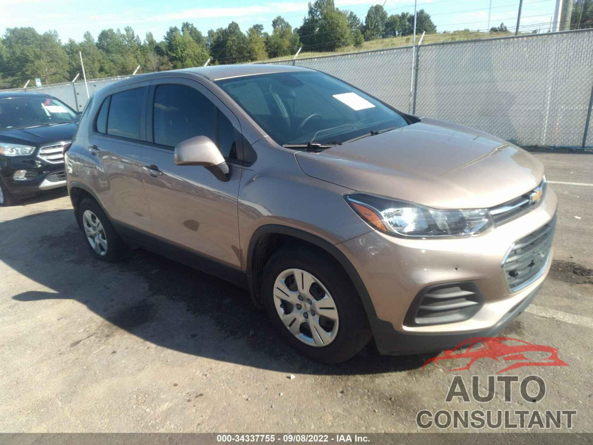 CHEVROLET TRAX 2018 - 3GNCJKSB3JL419122