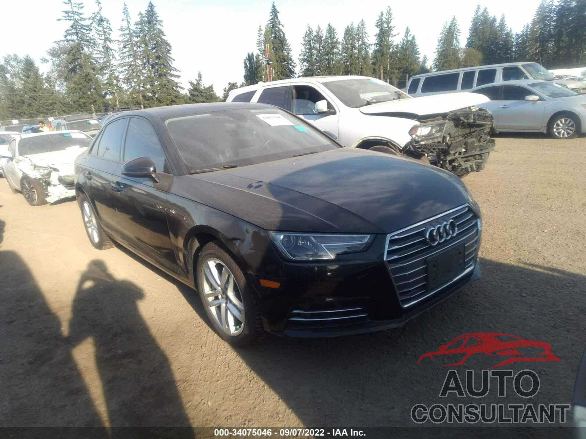 AUDI A4 2017 - WAUGNAF41HN017997