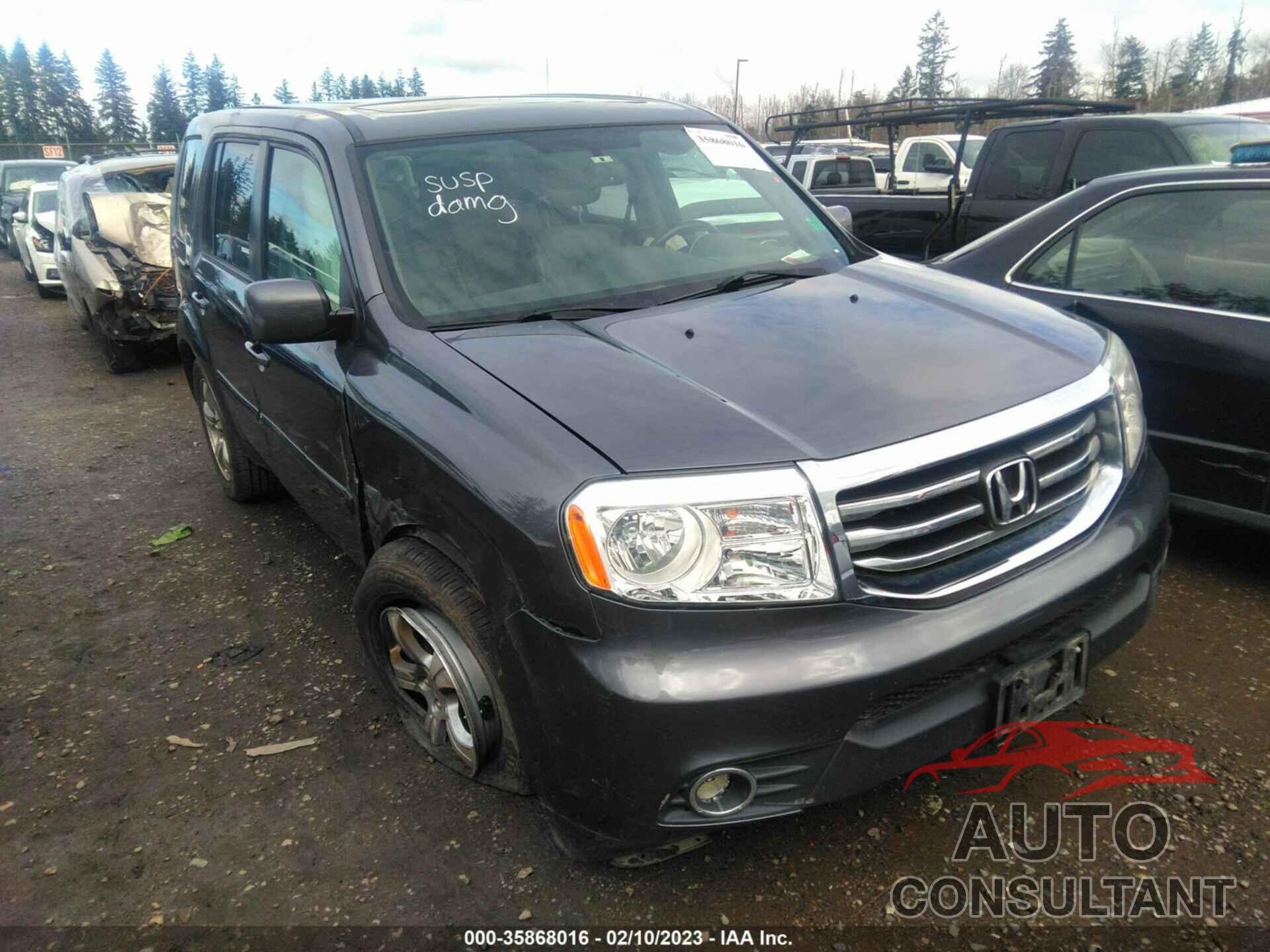 HONDA PILOT 2015 - 5FNYF4H51FB070447