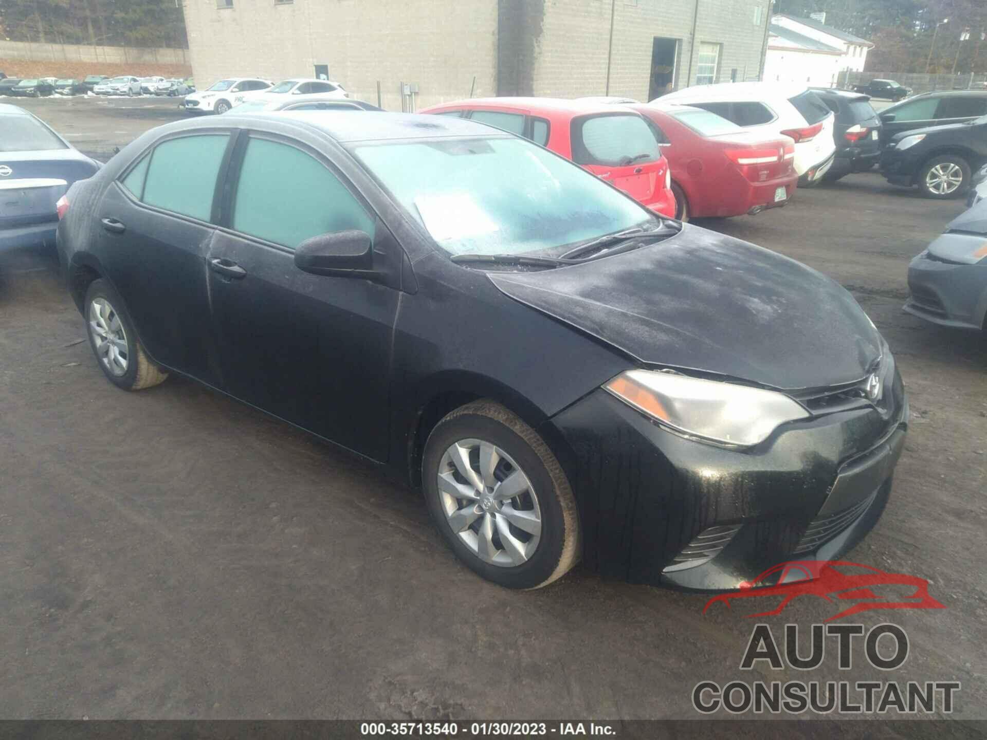 TOYOTA COROLLA 2016 - 2T1BURHE5GC686912