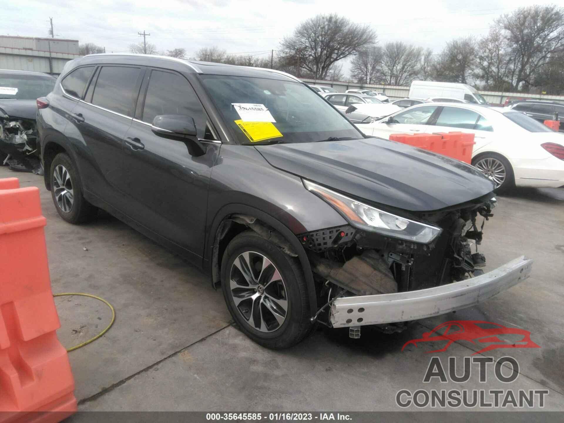 TOYOTA HIGHLANDER 2020 - 5TDGZRBH1LS509589