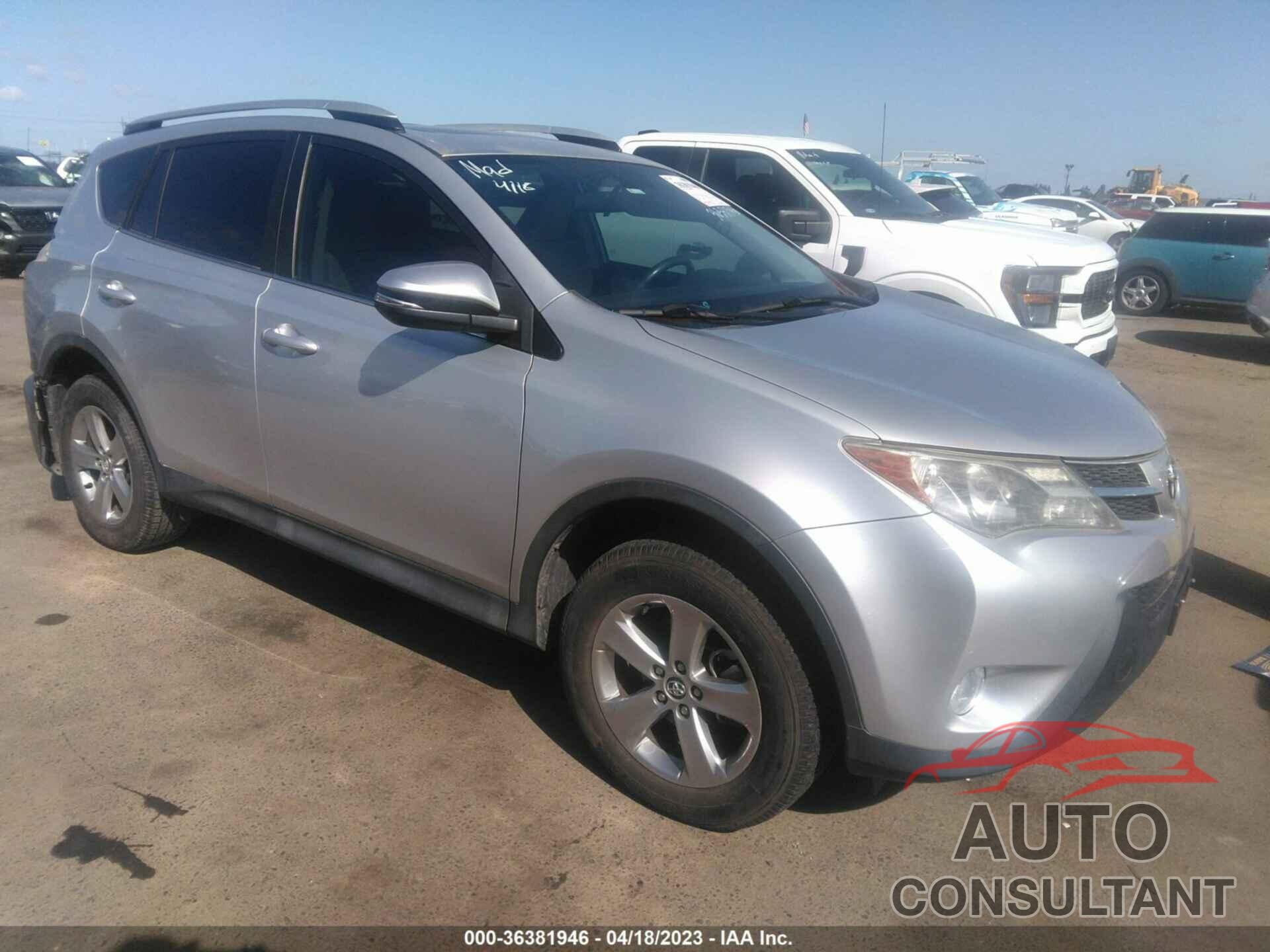 TOYOTA RAV4 2015 - 2T3WFREV0FW181199