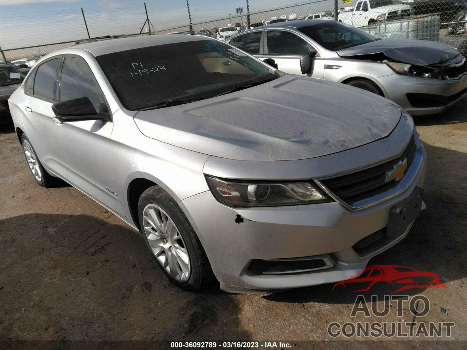 CHEVROLET IMPALA 2017 - 1G11Z5S37HU181352