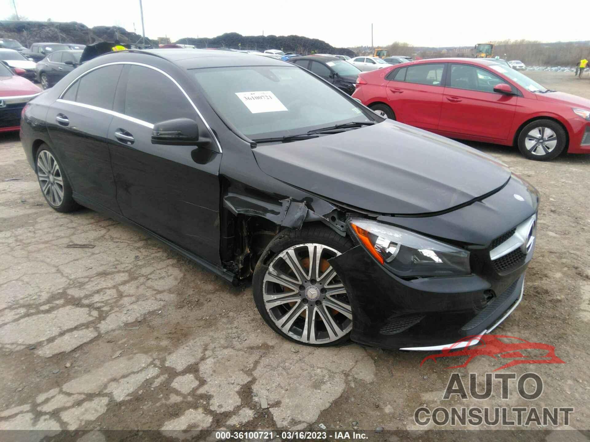 MERCEDES-BENZ CLA 2017 - WDDSJ4GB0HN498743