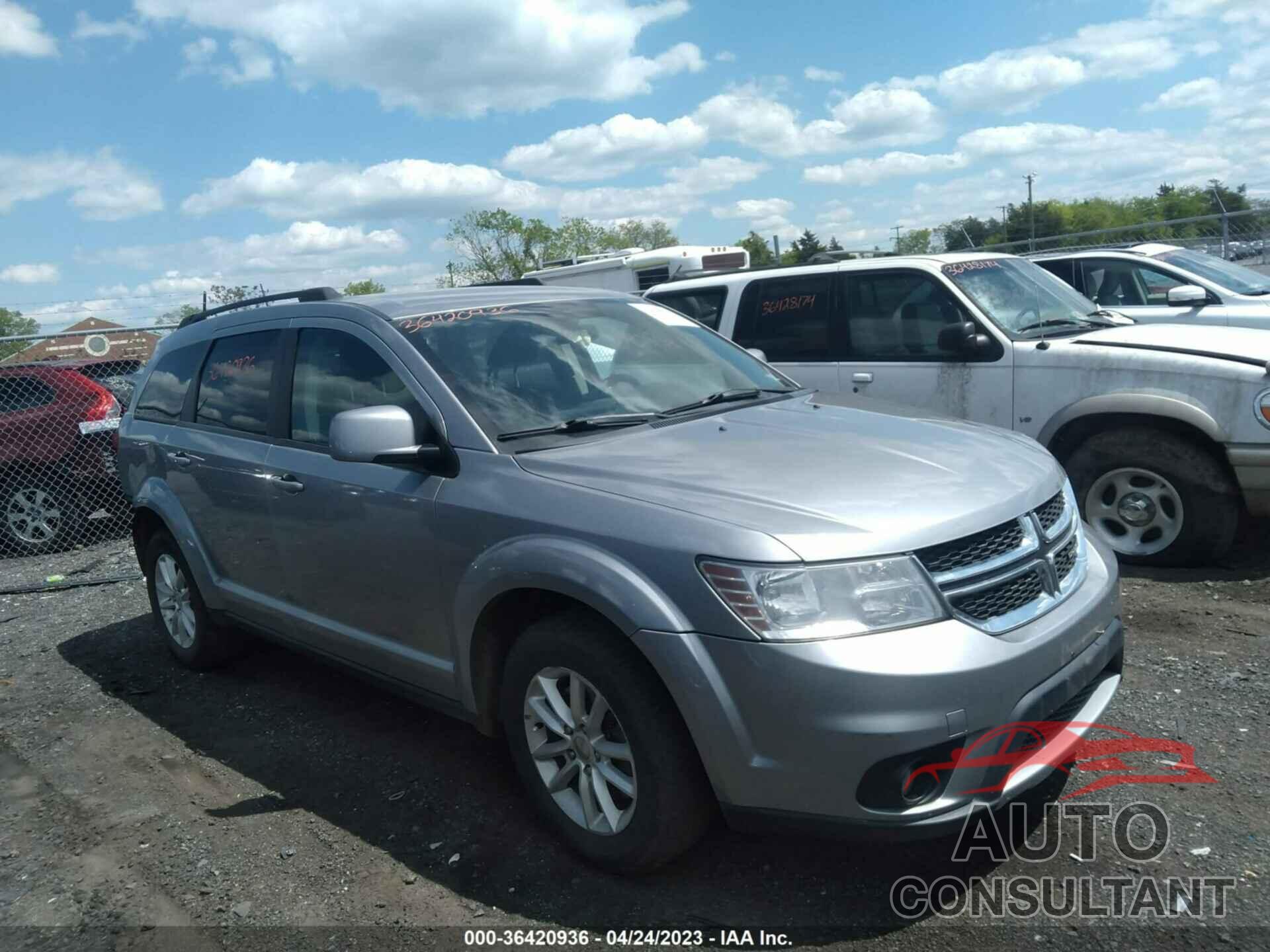 DODGE JOURNEY 2017 - 3C4PDDBG2HT513043