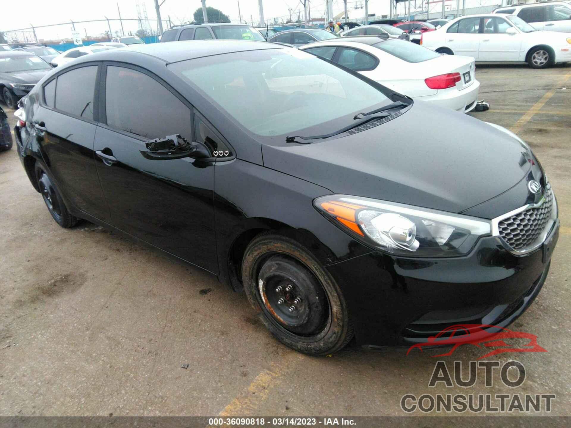 KIA FORTE 2016 - KNAFK4A62G5579193