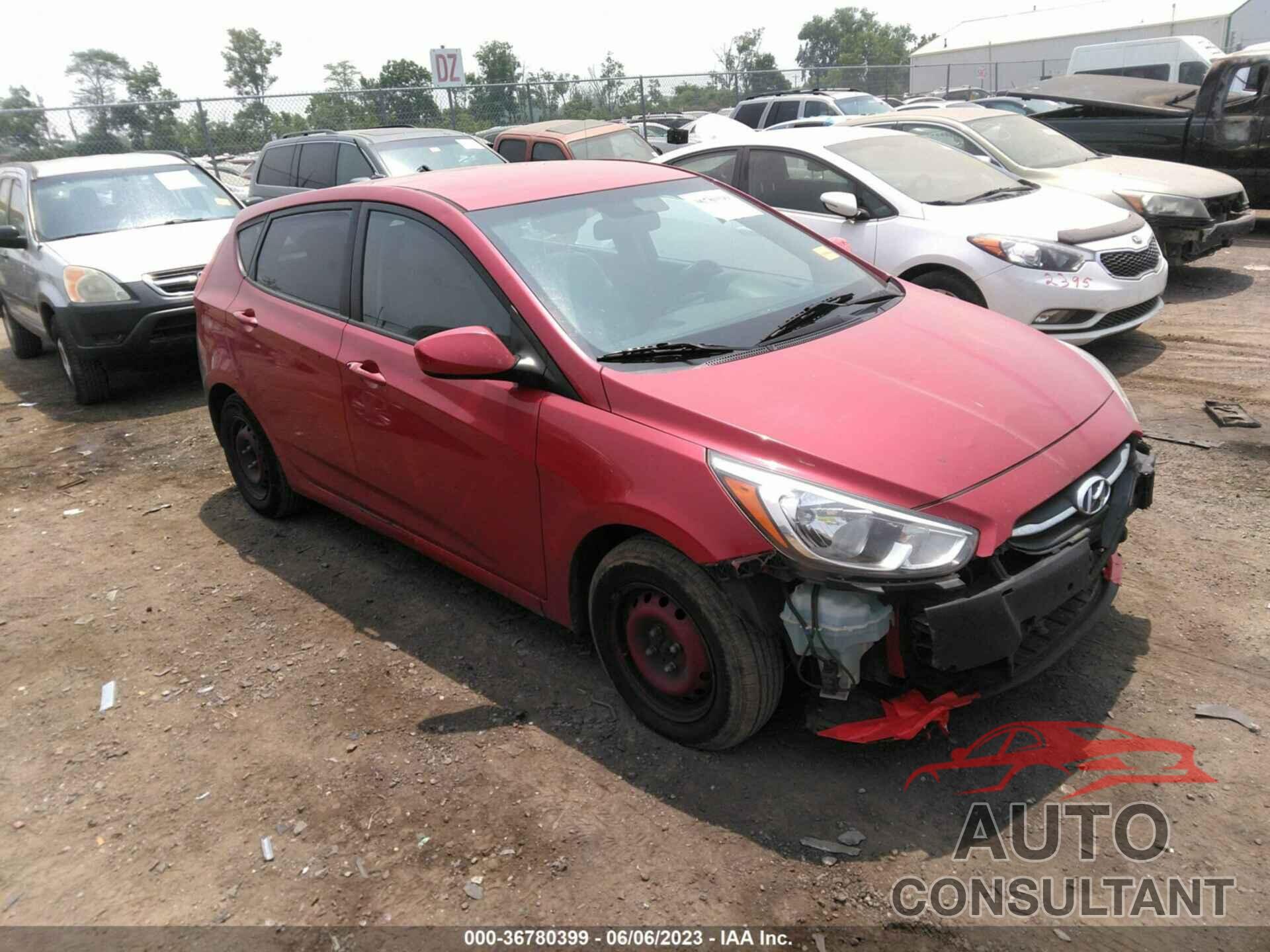 HYUNDAI ACCENT 2015 - KMHCT5AE6FU204472