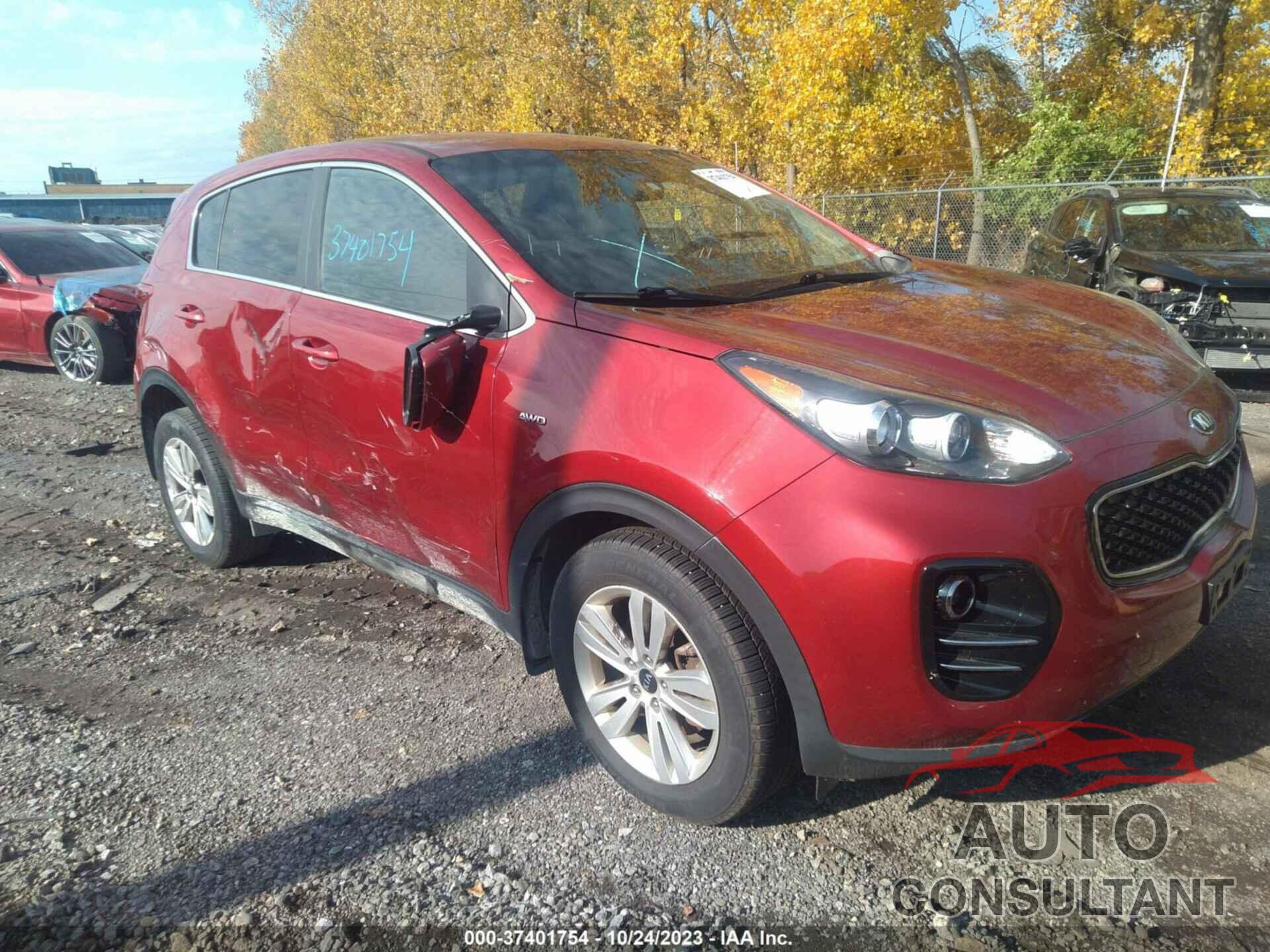 KIA SPORTAGE 2017 - KNDPMCACXH7131775