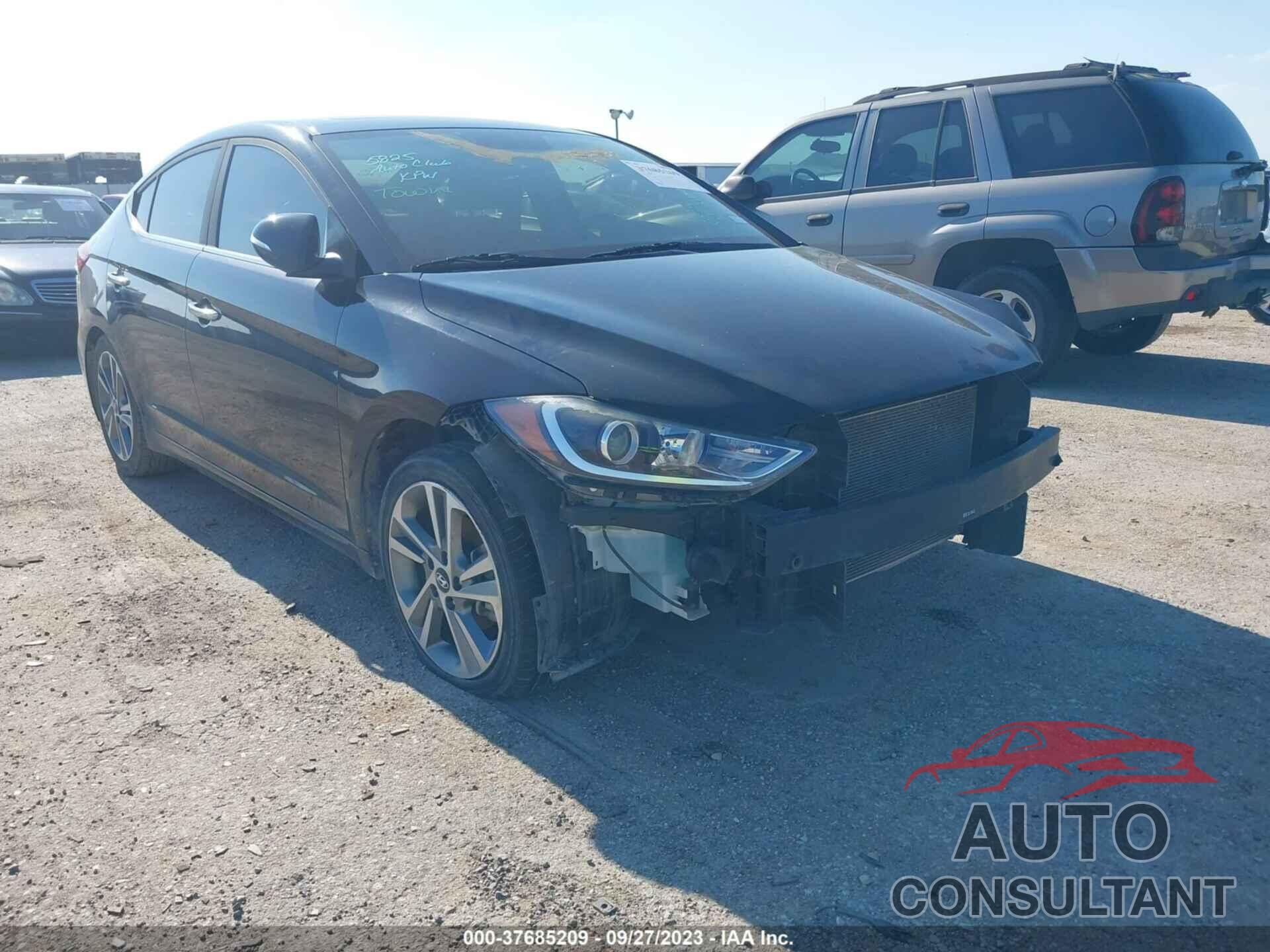 HYUNDAI ELANTRA 2017 - KMHD84LFXHU067805