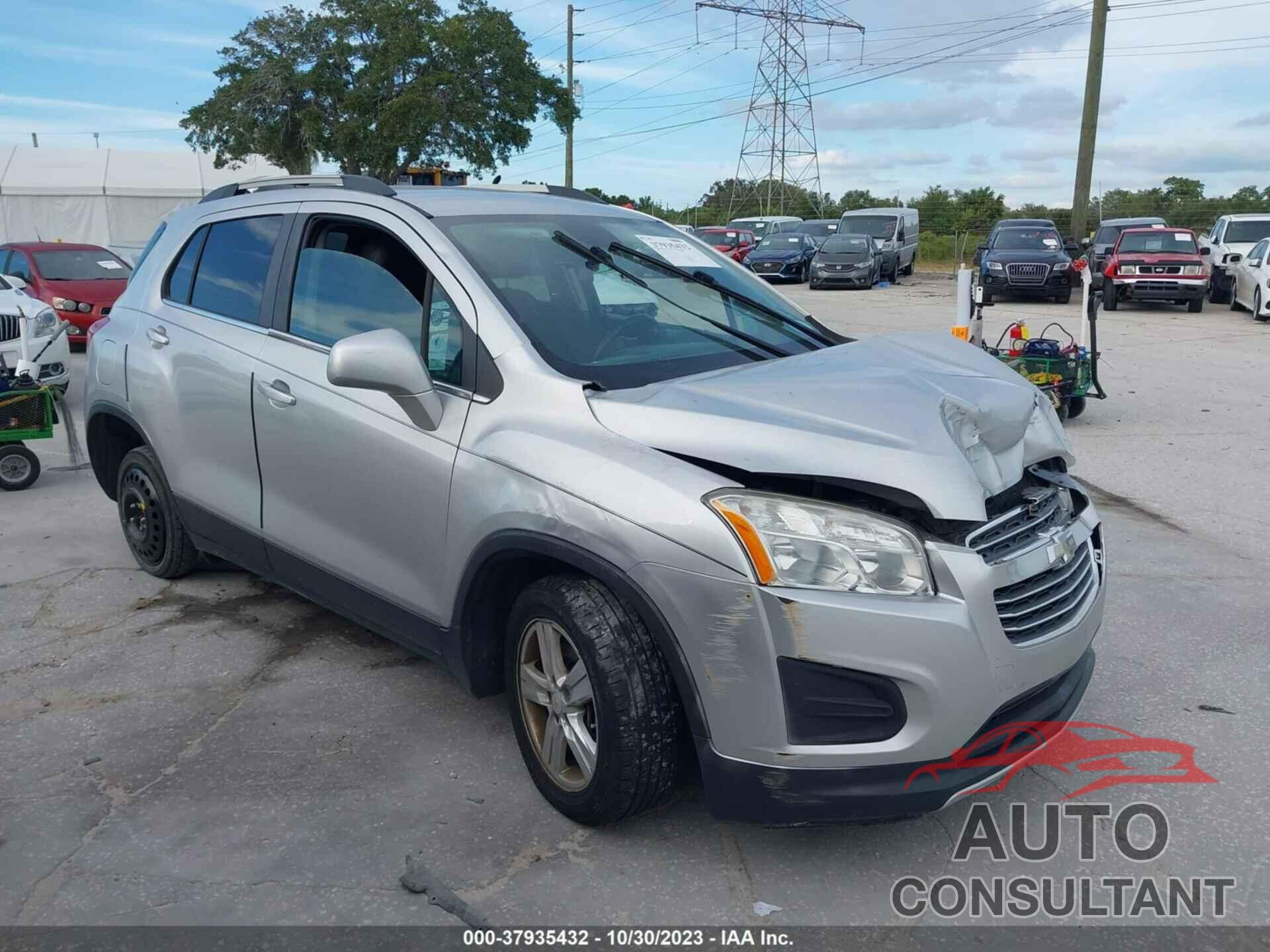 CHEVROLET TRAX 2016 - KL7CJLSB1GB533397