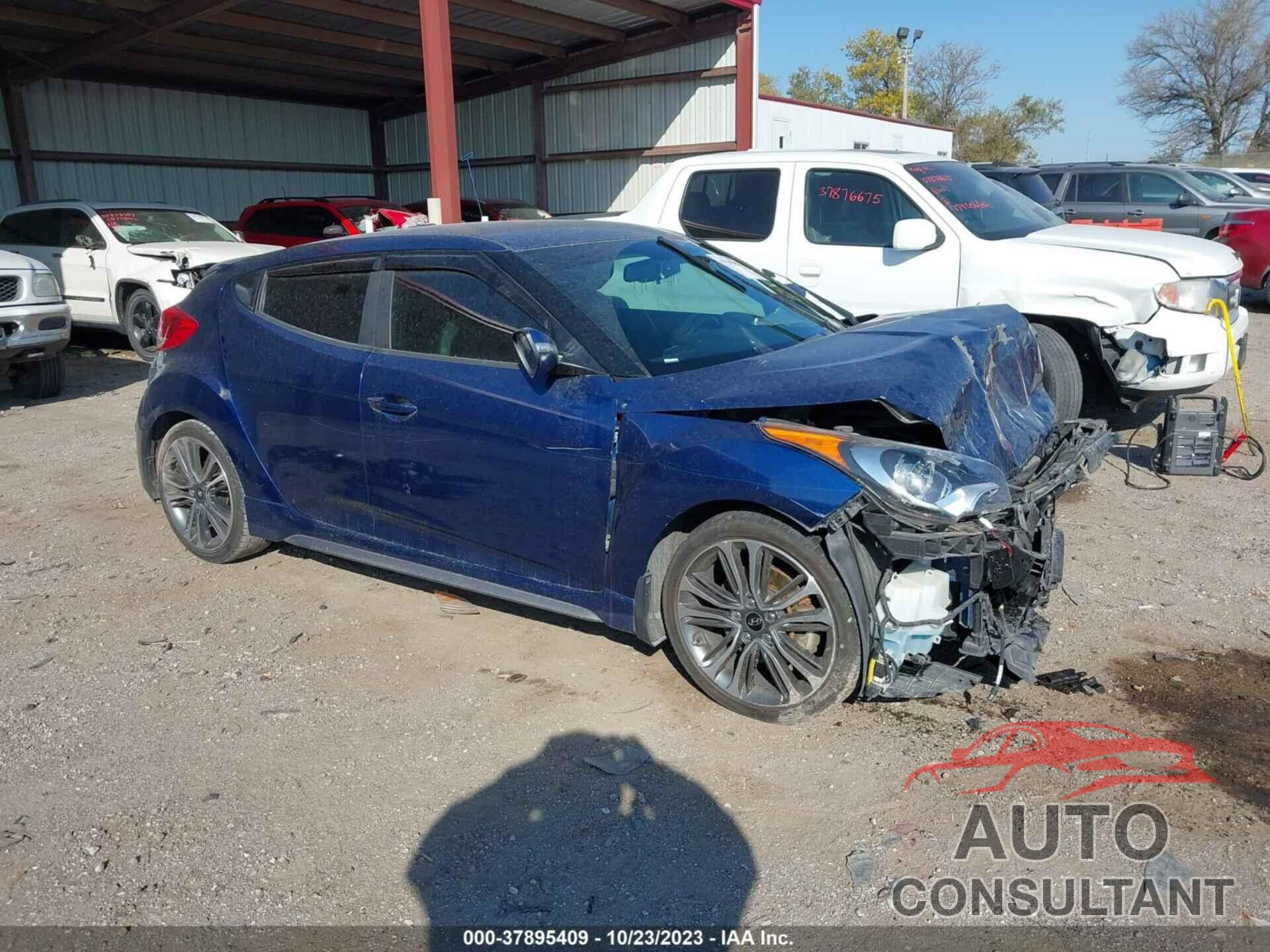 HYUNDAI VELOSTER 2016 - KMHTC6AE0GU302551