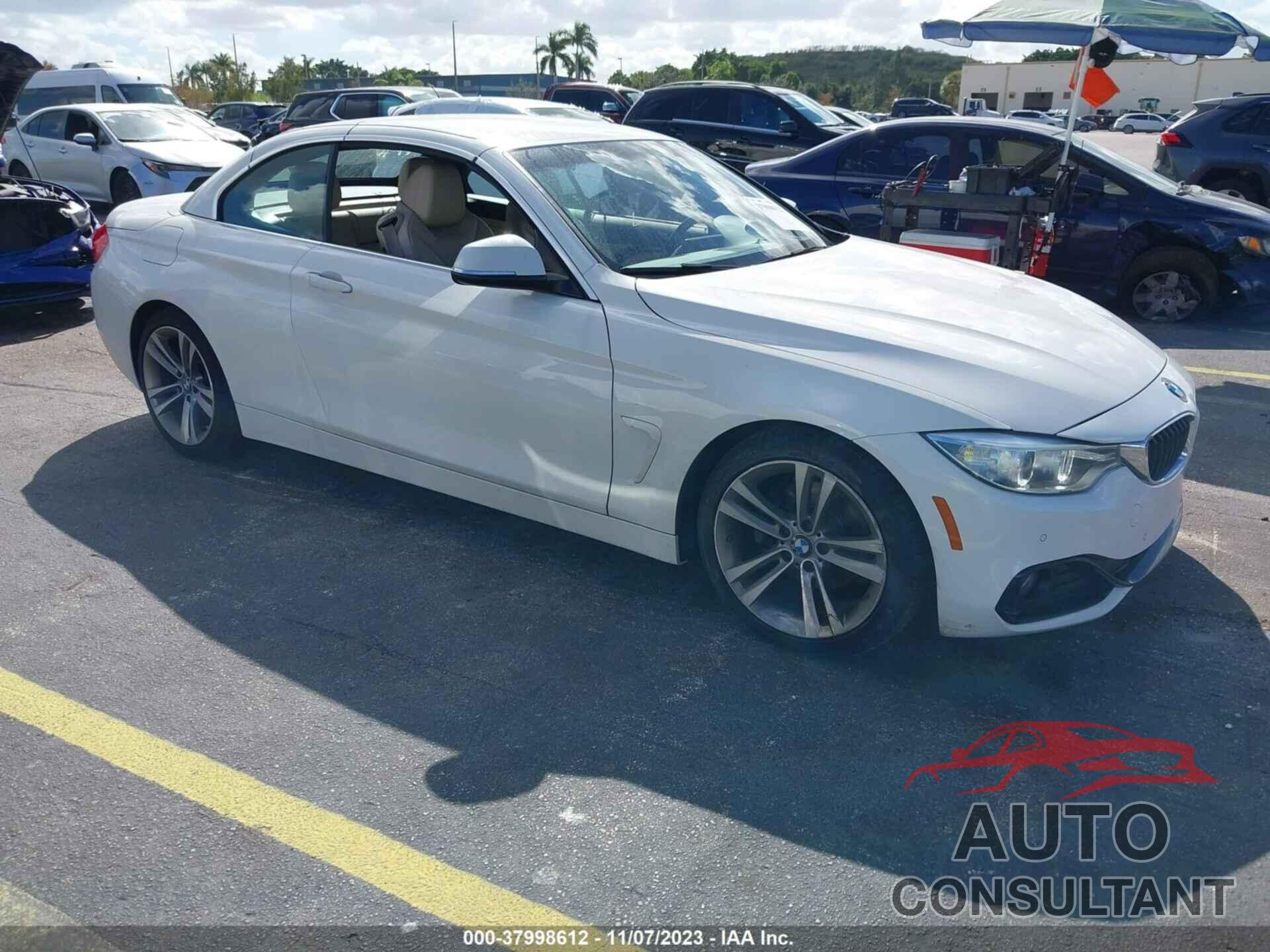 BMW 4 SERIES 2016 - WBA3V7C5XG5A27301