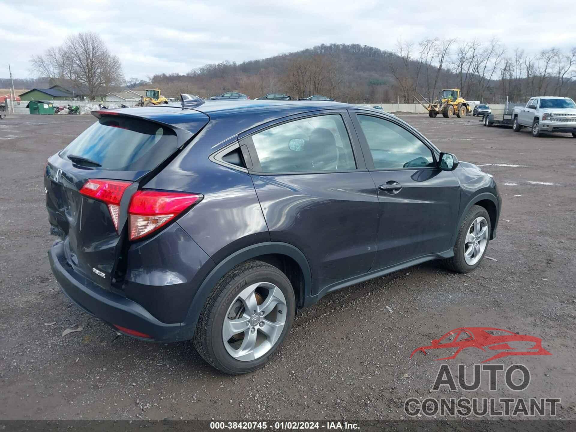 HONDA HR-V 2018 - 3CZRU5H39JM722695