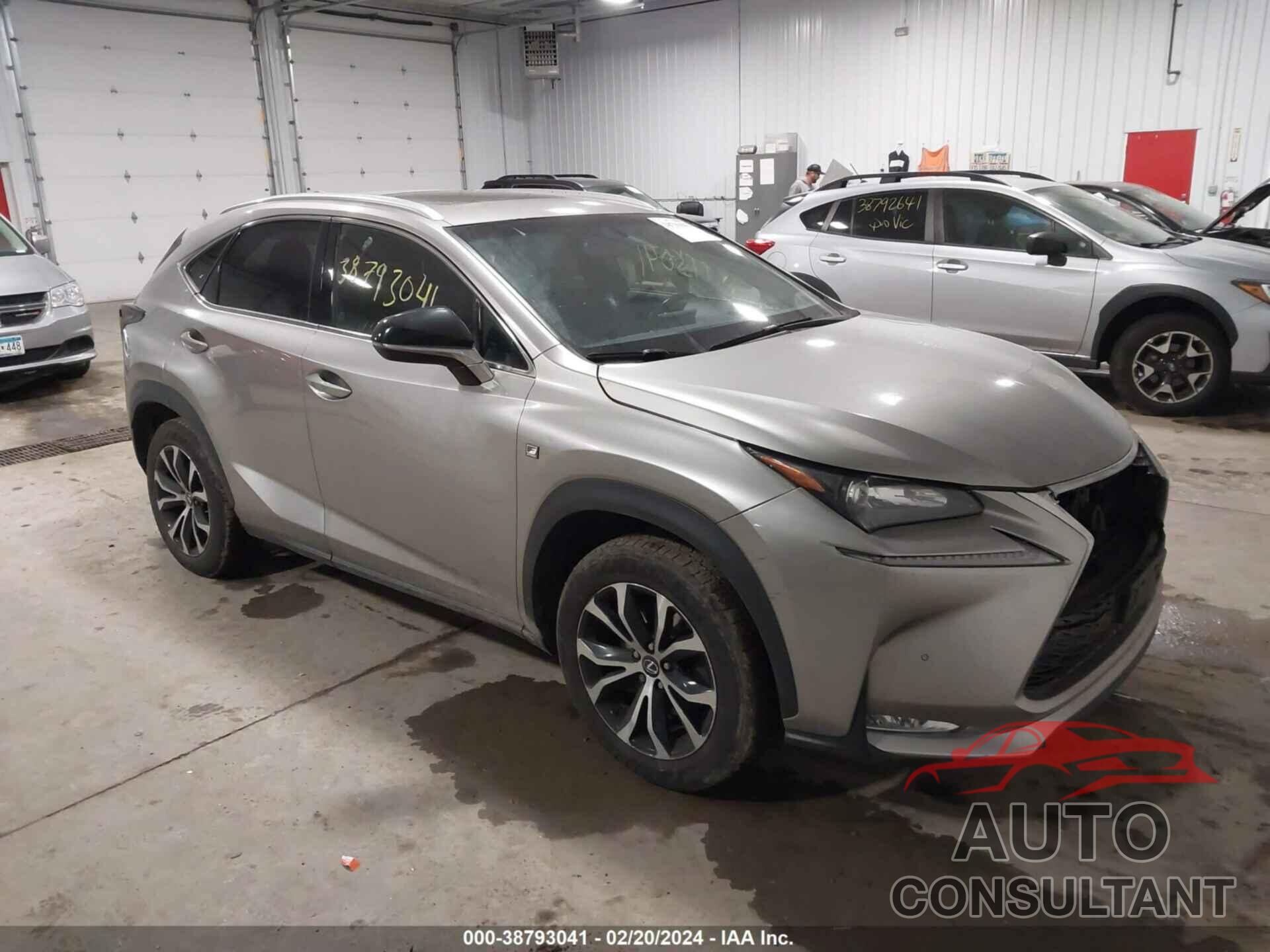 LEXUS NX 200T 2017 - JTJBARBZ6H2107573