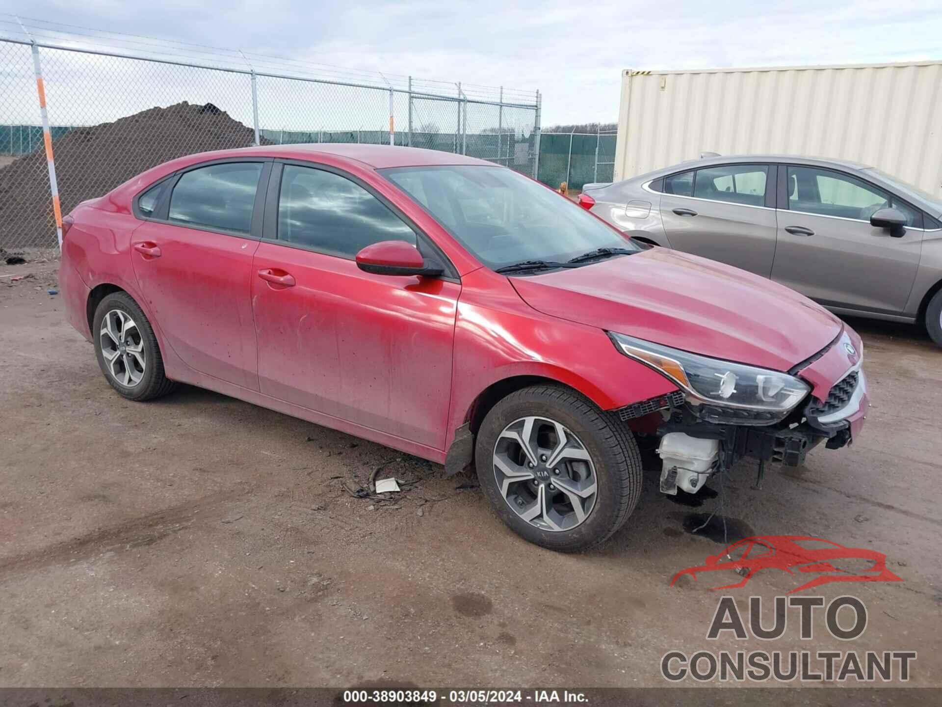 KIA FORTE 2019 - 3KPF24AD1KE005960