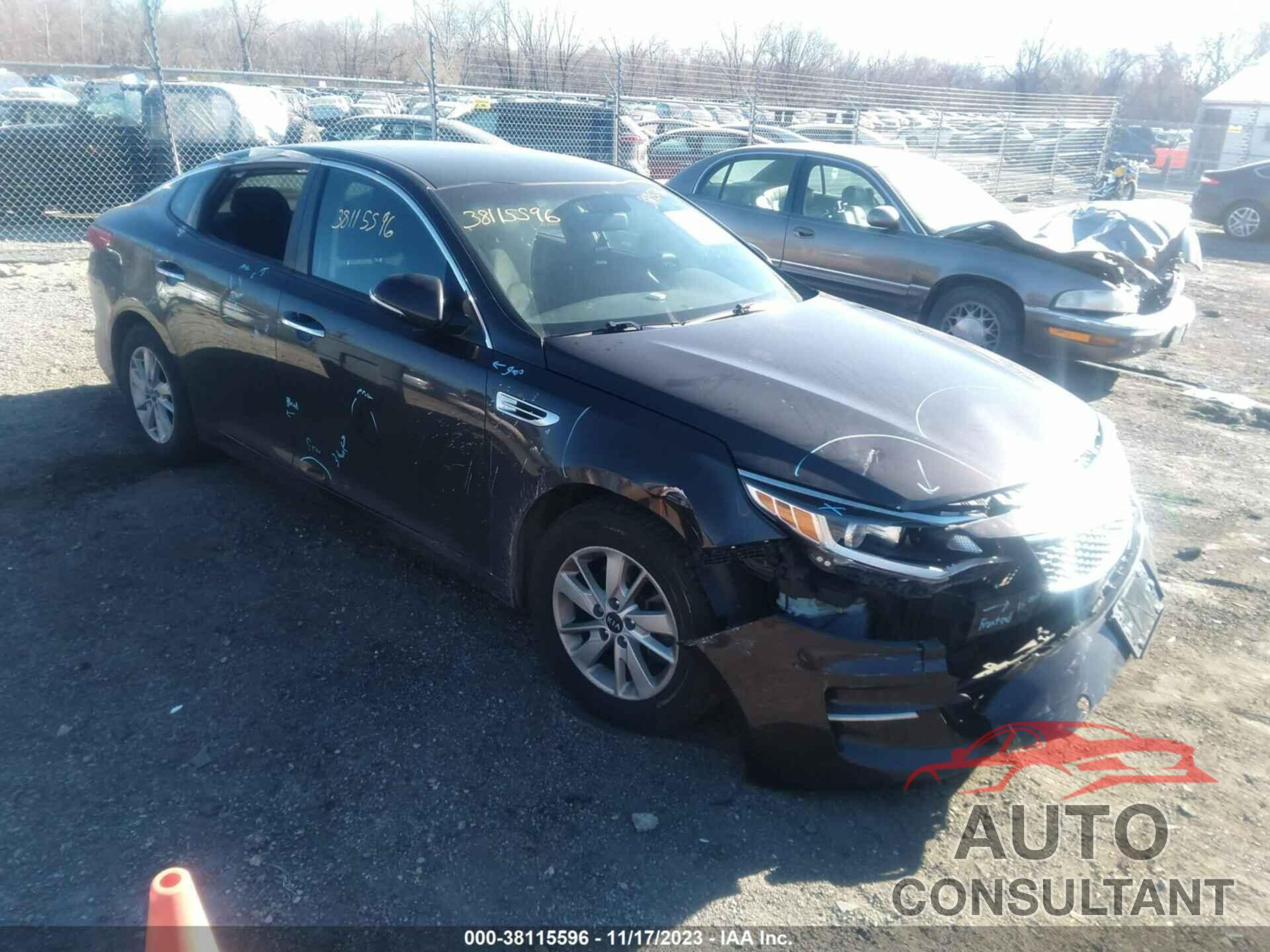 KIA OPTIMA 2018 - KNAGT4L37J5236486