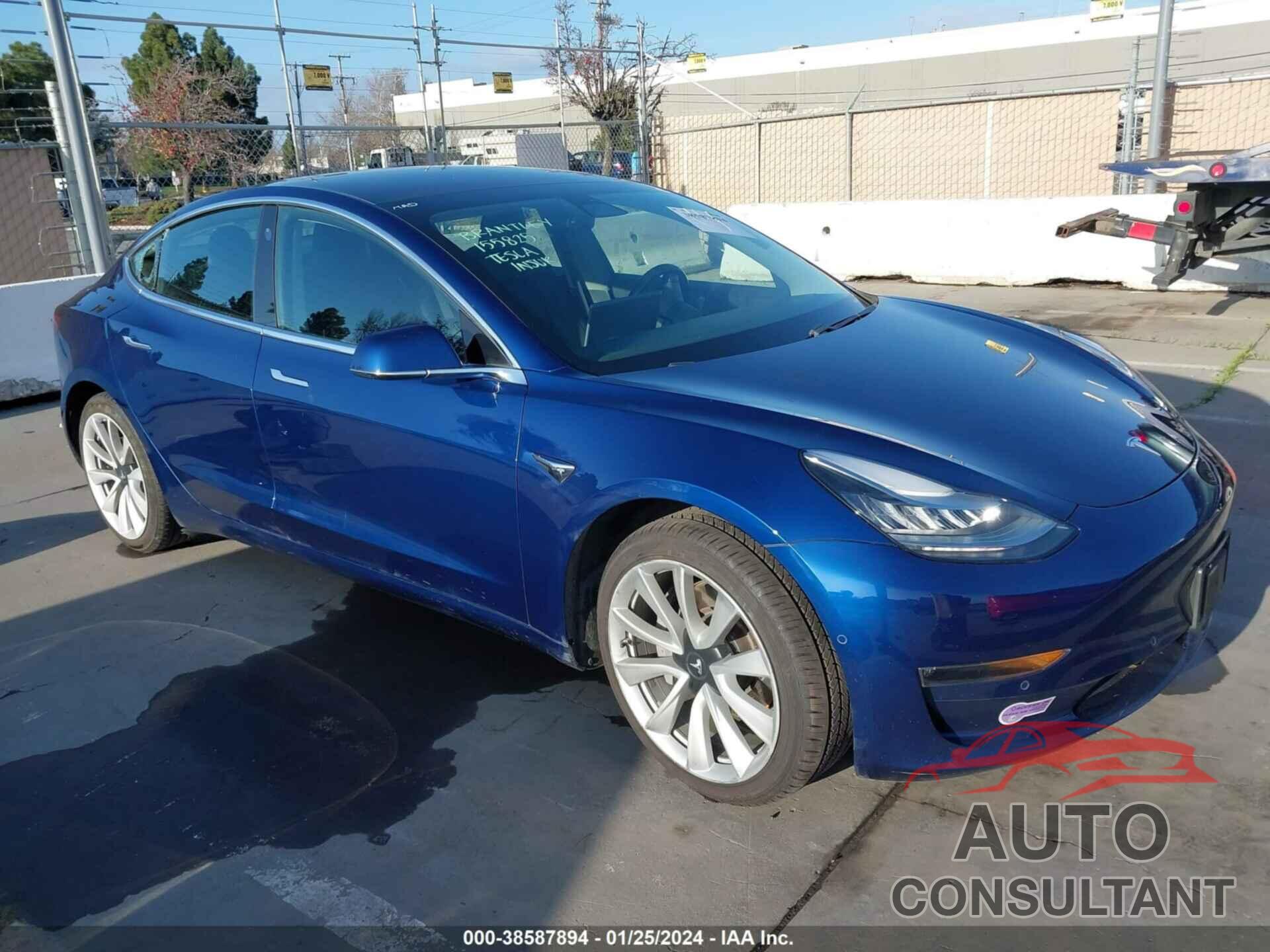 TESLA MODEL 3 2019 - 5YJ3E1EA5KF332011