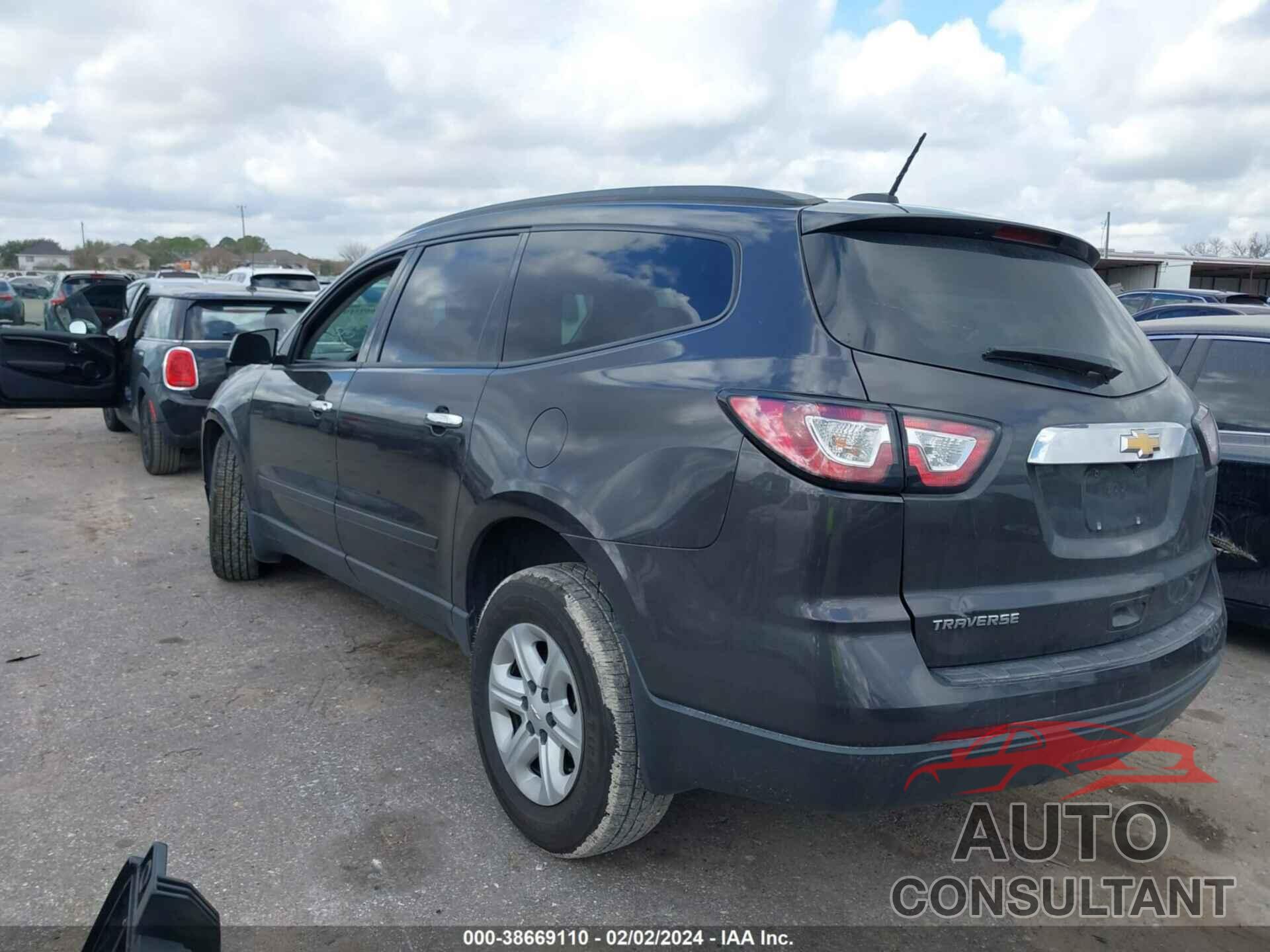 CHEVROLET TRAVERSE 2017 - 1GNKRFKDXHJ324555