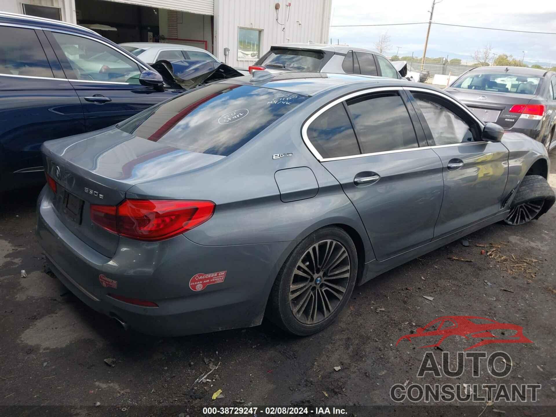 BMW 530E 2018 - WBAJA9C52JB251814