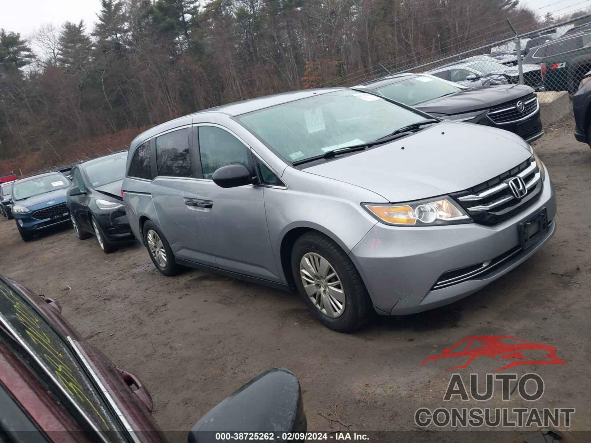 HONDA ODYSSEY 2016 - 5FNRL5H24GB013928