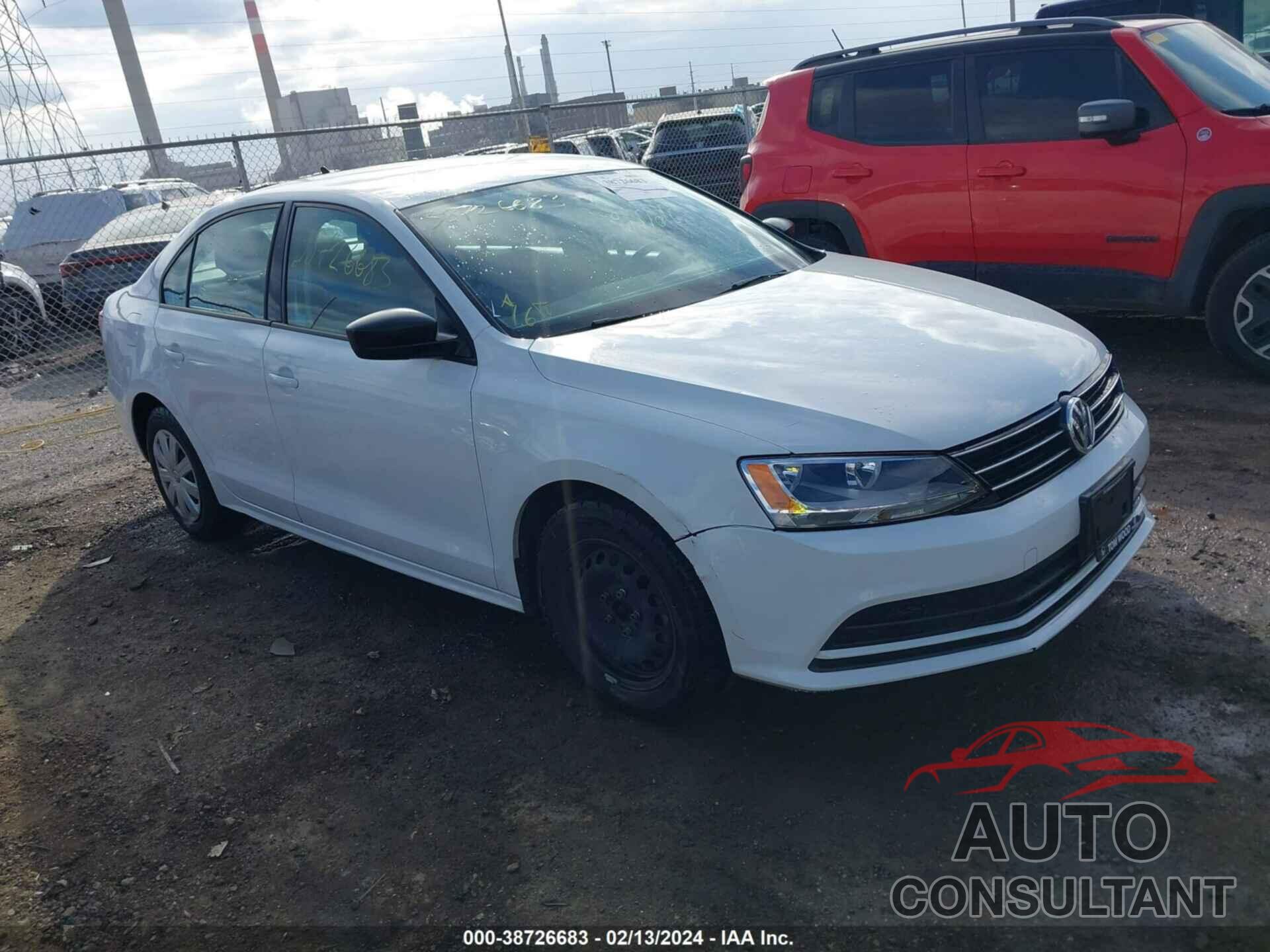 VOLKSWAGEN JETTA 2016 - 3VW267AJ2GM324966
