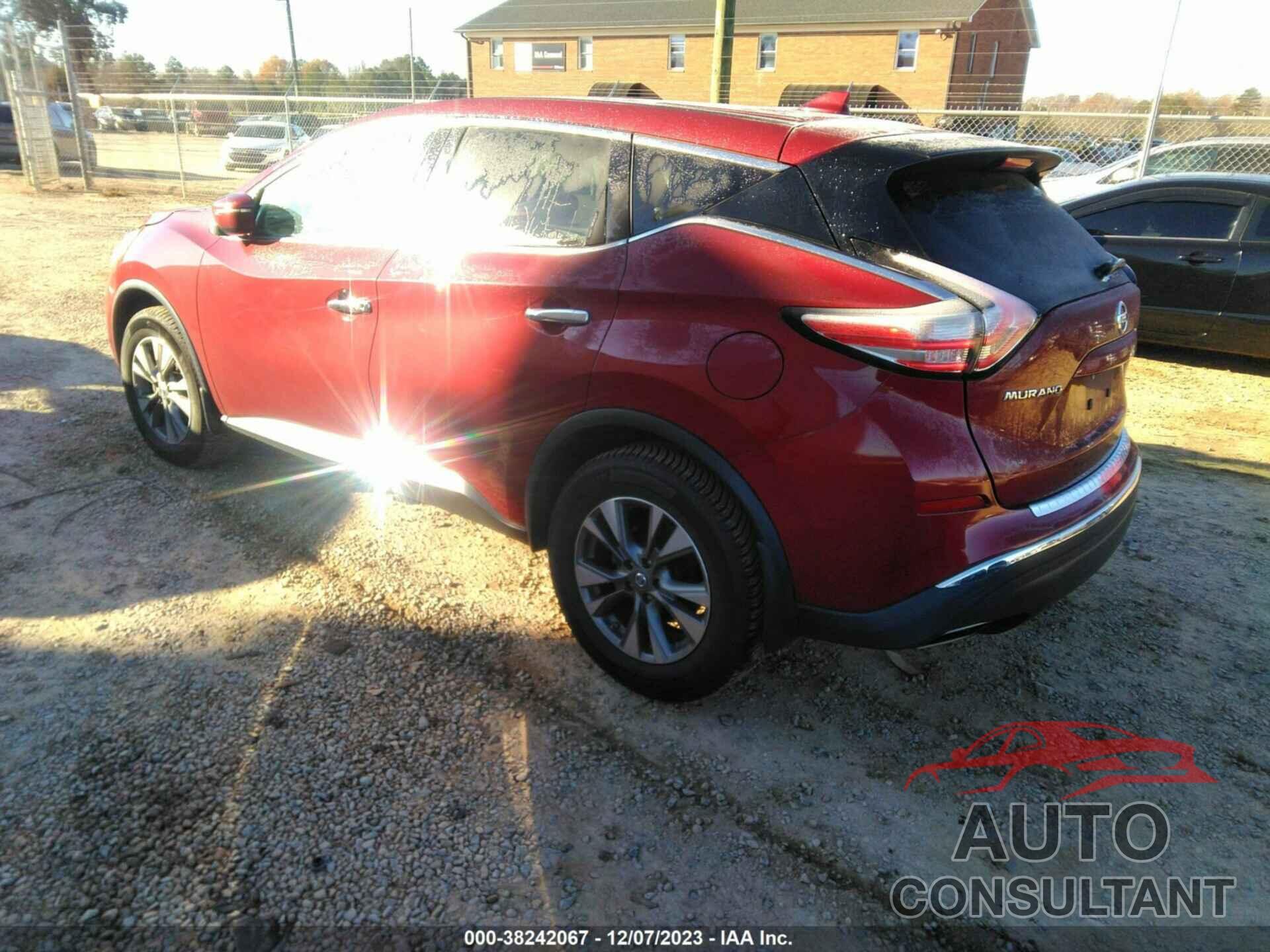 NISSAN MURANO 2017 - 5N1AZ2MG8HN188564