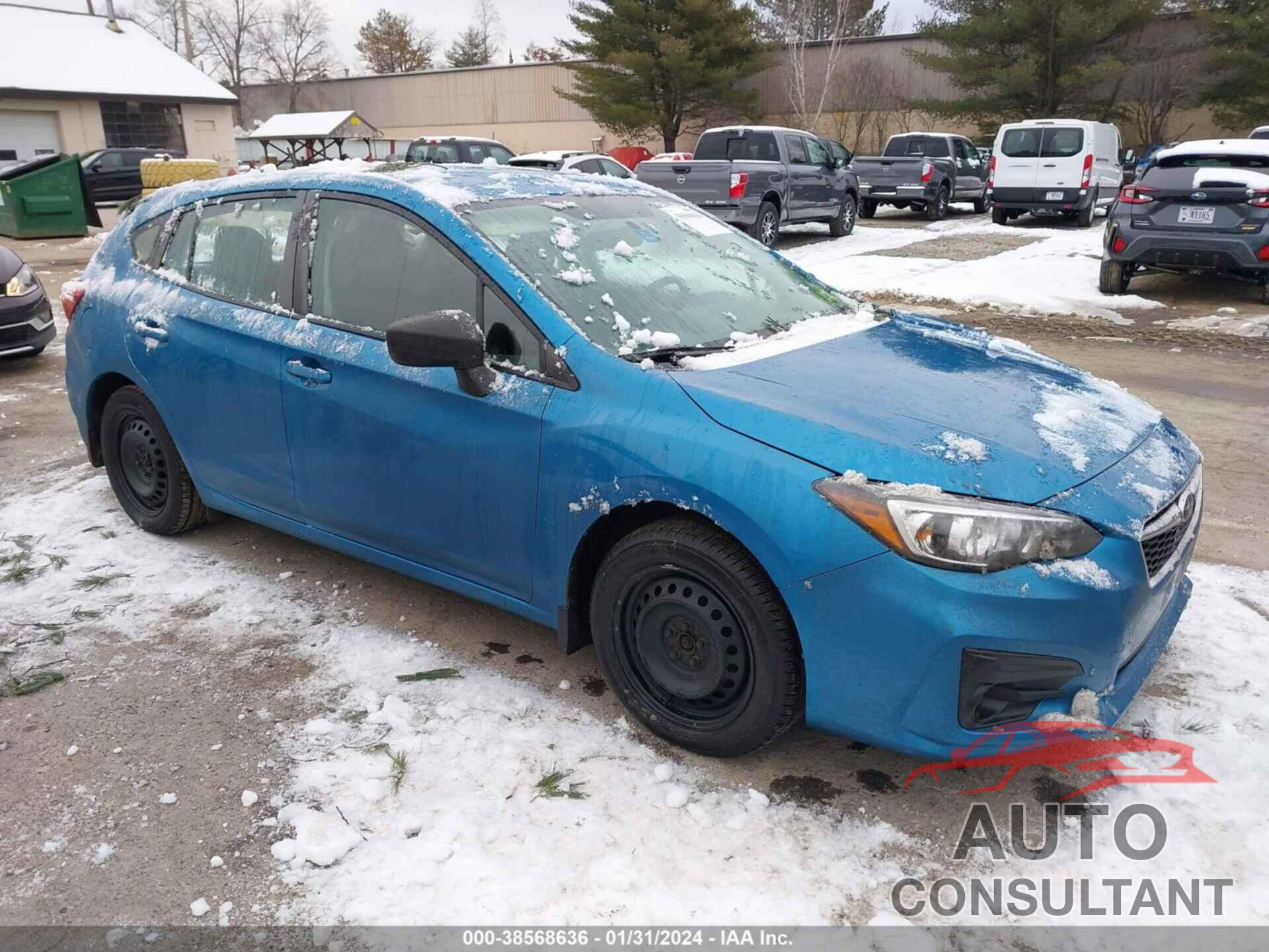 SUBARU IMPREZA 2019 - 4S3GTAA69K3746043