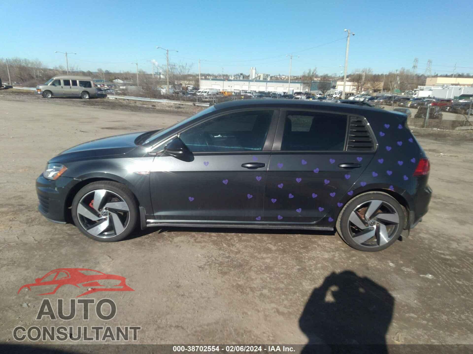 VOLKSWAGEN GOLF GTI 2017 - 3VW4T7AU8HM006296