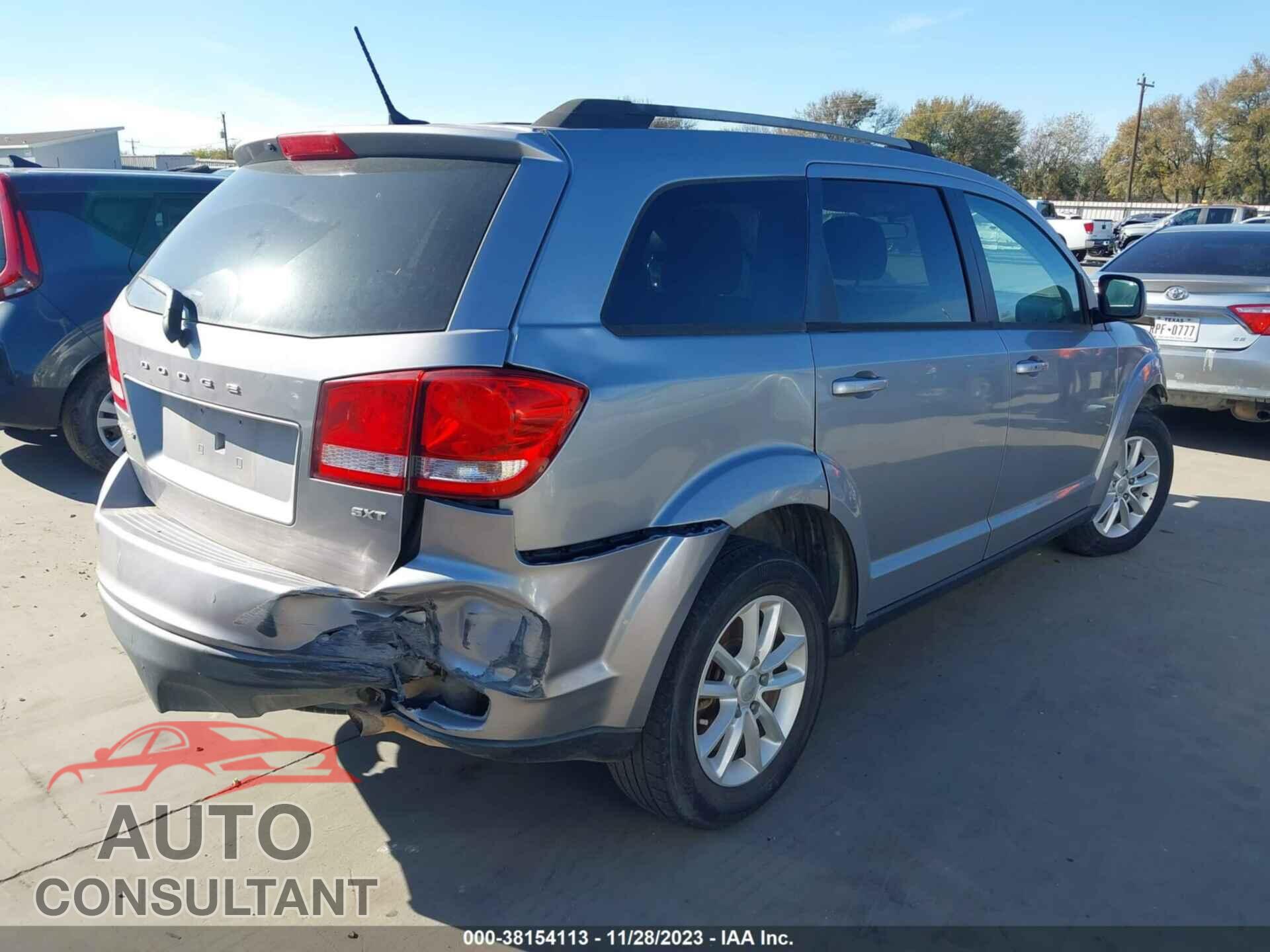 DODGE JOURNEY 2017 - 3C4PDCBB5HT612308