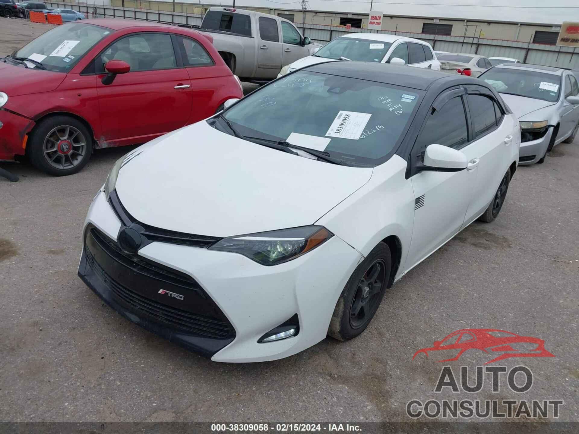 TOYOTA COROLLA 2017 - 5YFBURHE2HP672676