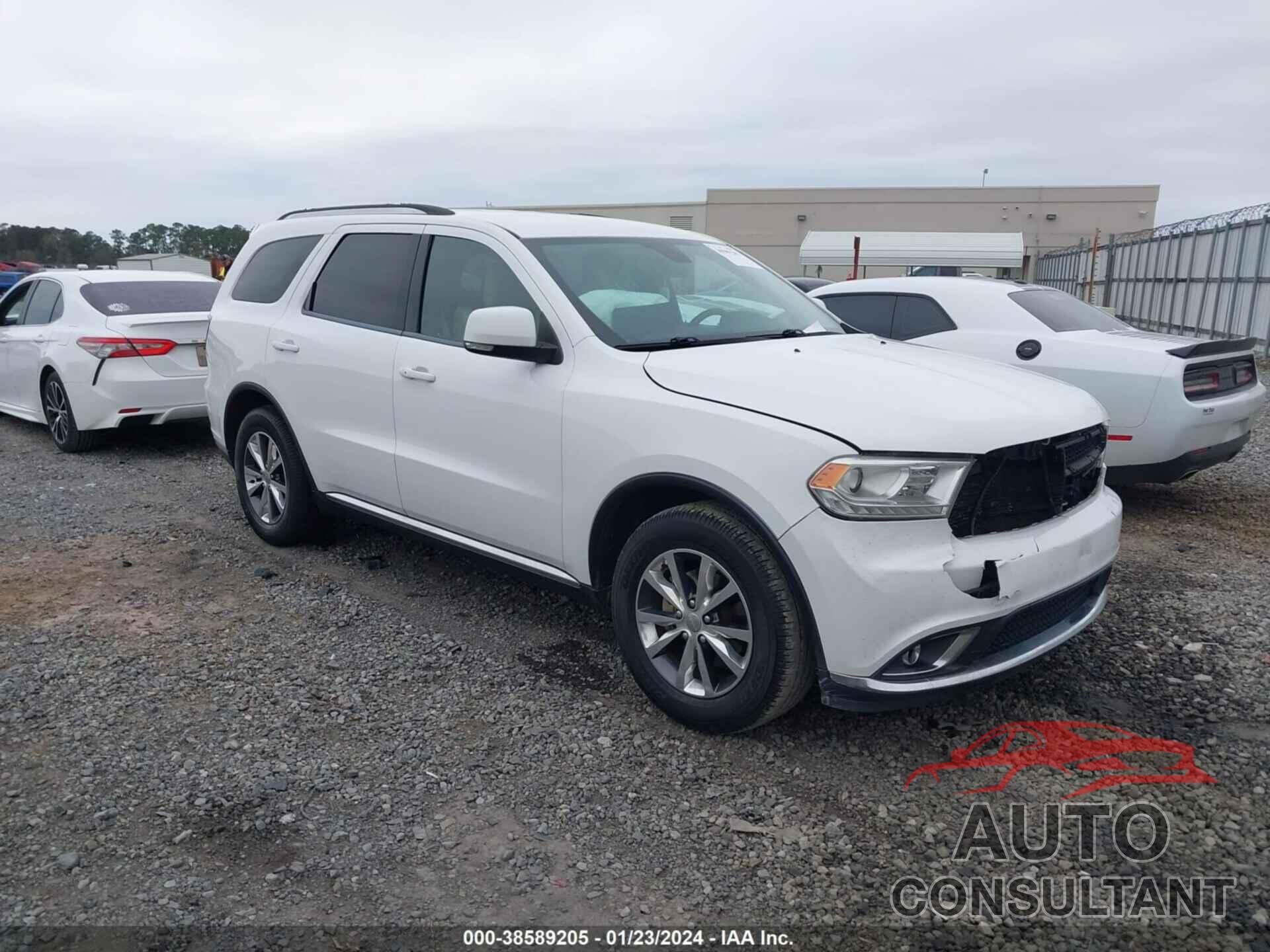 DODGE DURANGO 2016 - 1C4RDHDG0GC476906