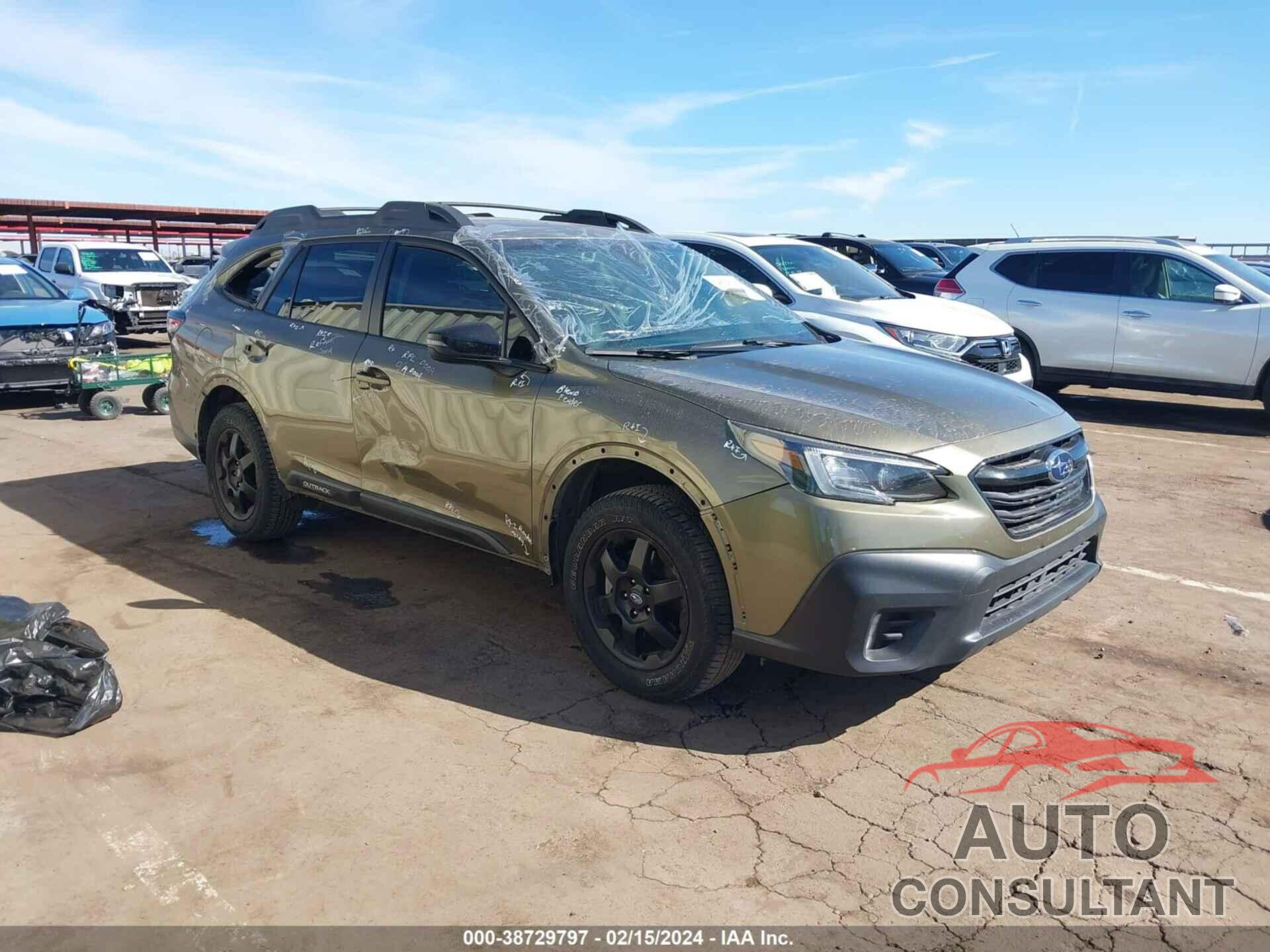 SUBARU OUTBACK 2021 - 4S4BTGLD1M3194142