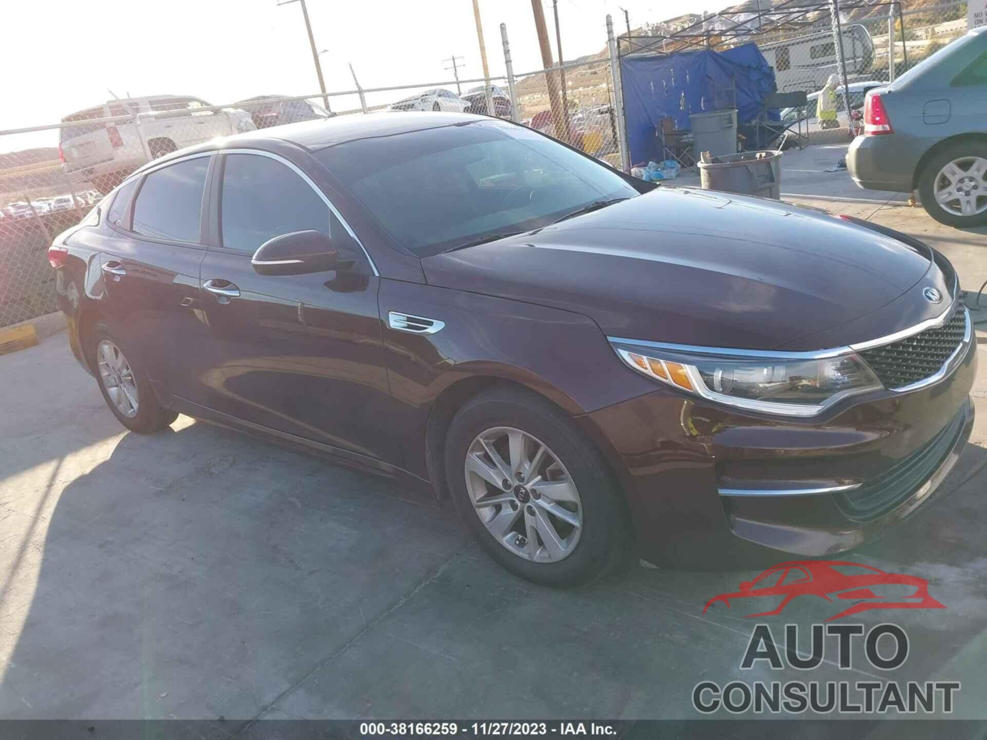 KIA OPTIMA 2018 - 5XXGT4L36JG199509