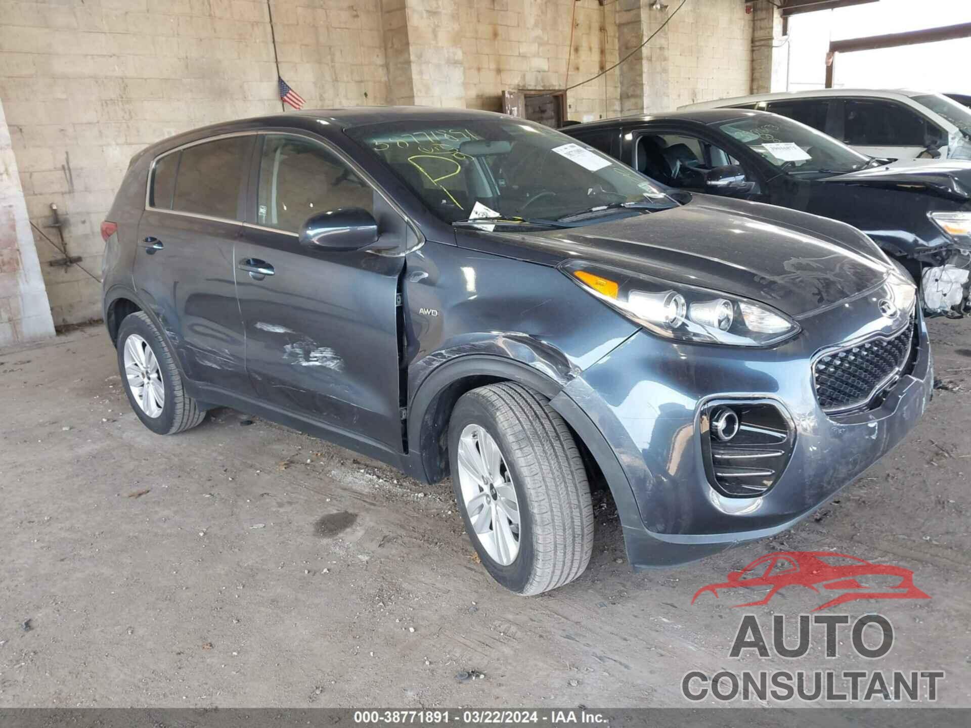 KIA SPORTAGE 2019 - KNDPMCAC7K7497068