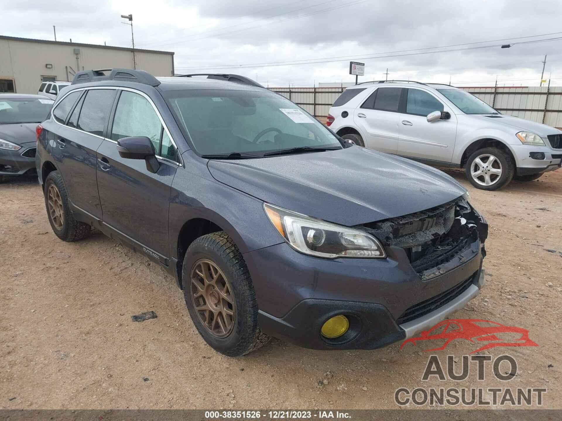 SUBARU OUTBACK 2017 - 4S4BSENC5H3425741