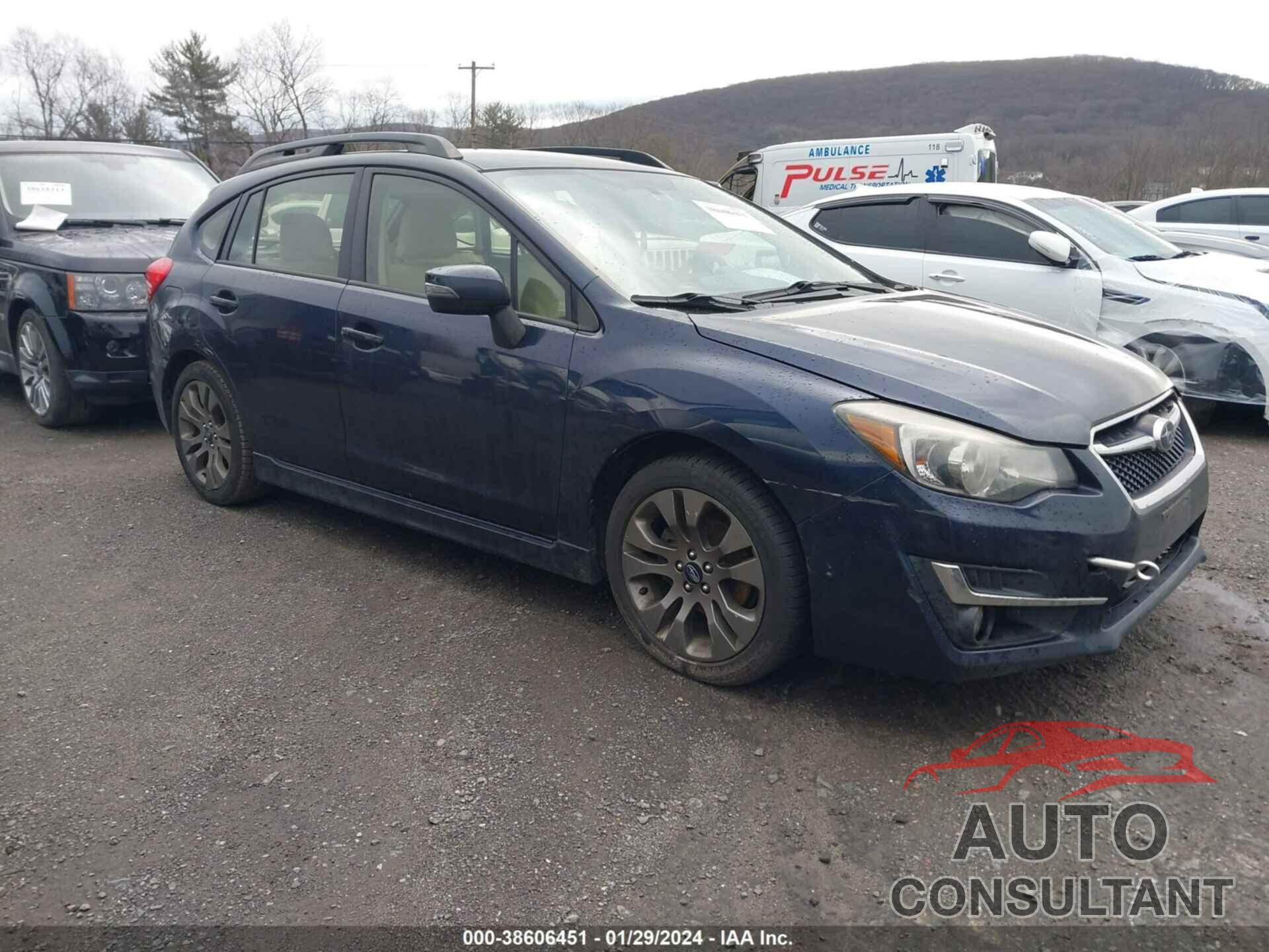 SUBARU IMPREZA 2016 - JF1GPAP62GG269649