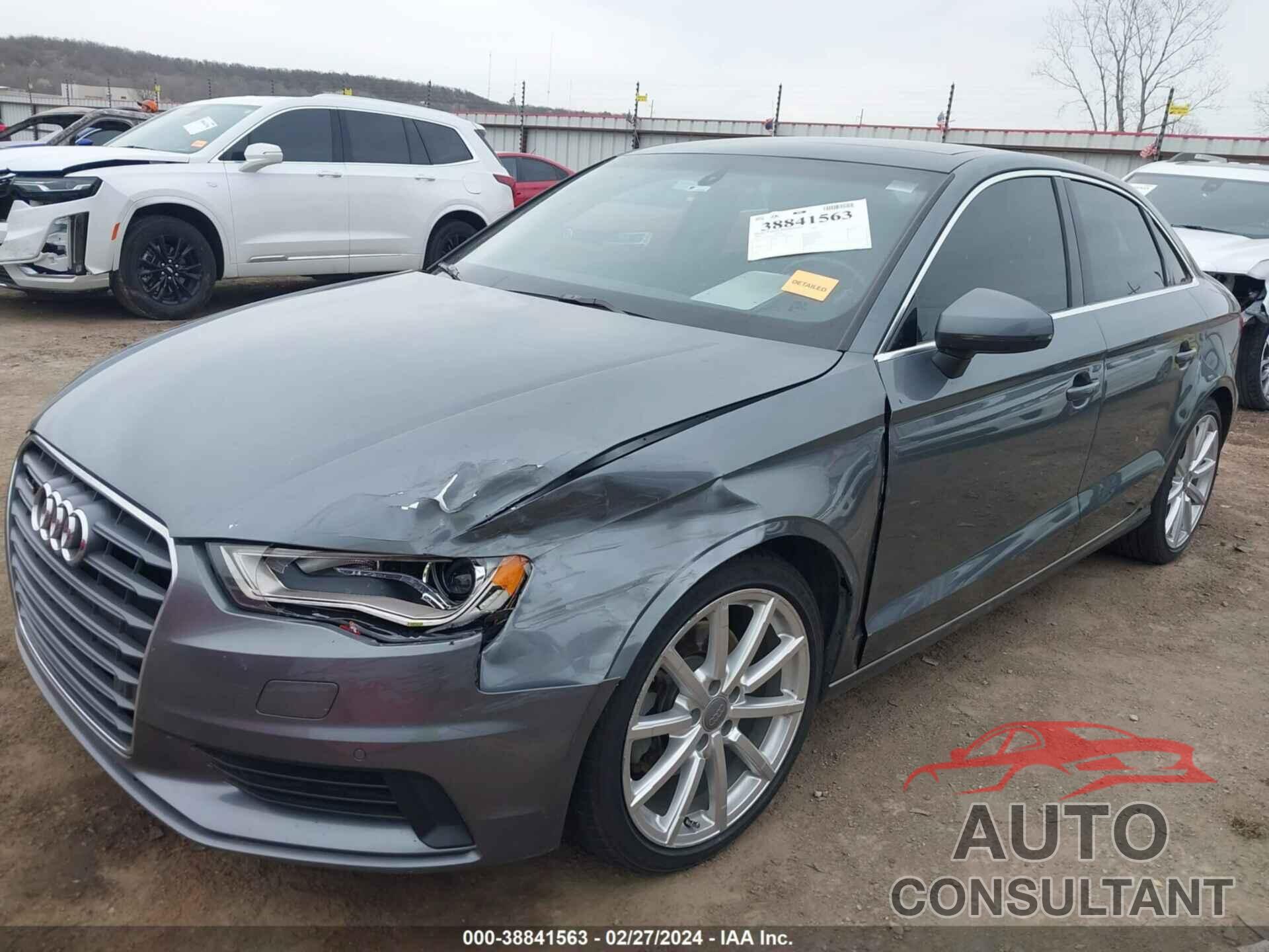 AUDI A3 2016 - WAUE8GFF9G1044454