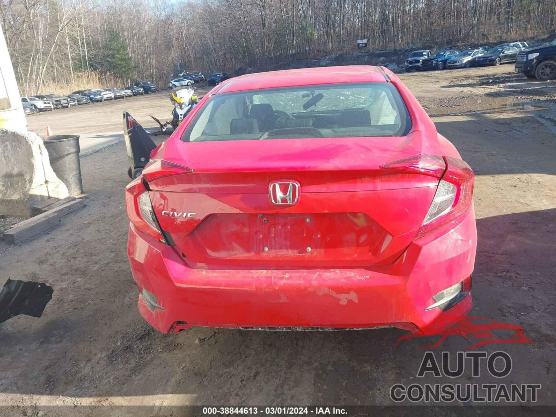 HONDA CIVIC 2018 - 2HGFC2F52JH538164