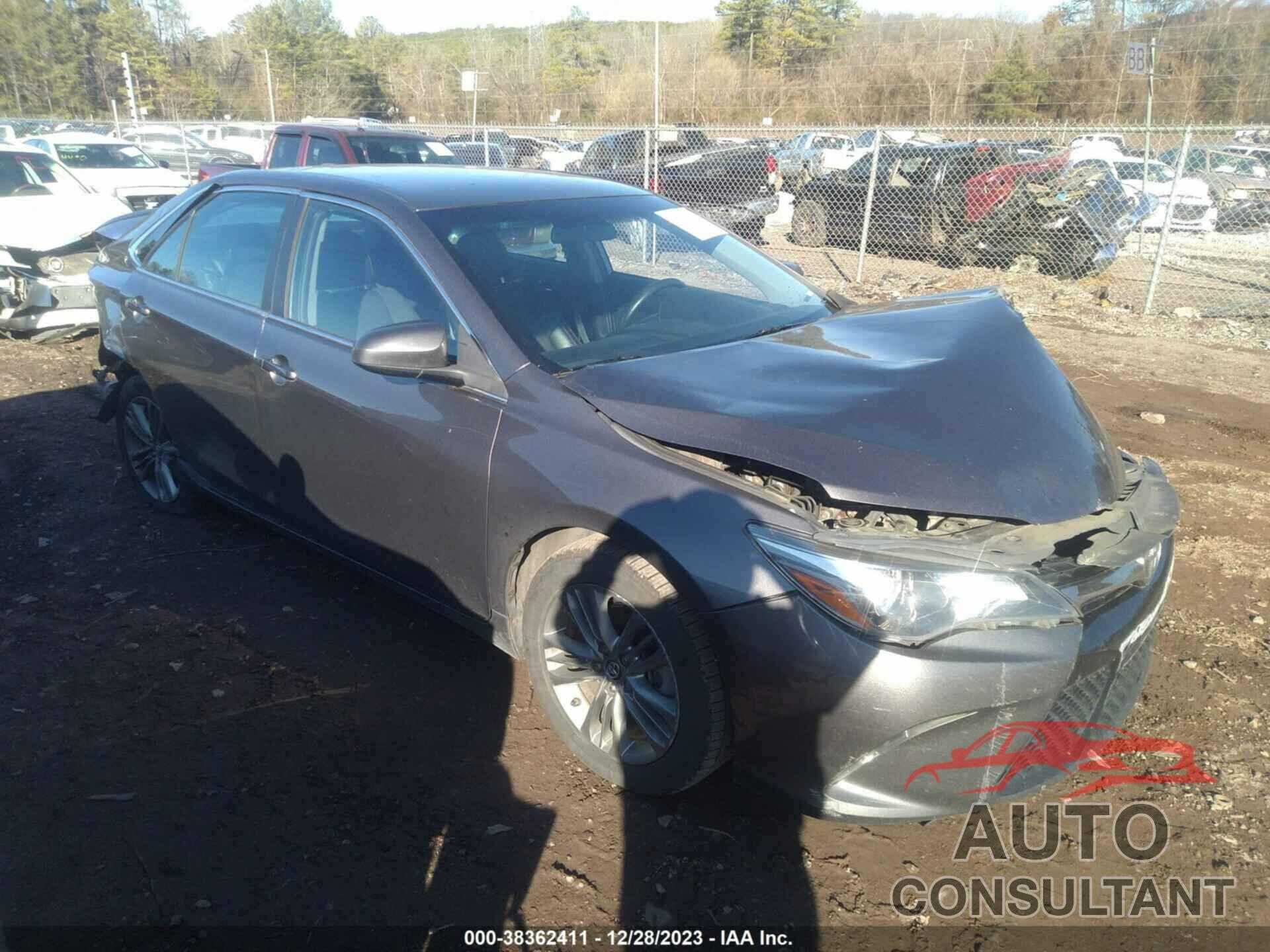 TOYOTA CAMRY 2017 - 4T1BF1FK5HU721985