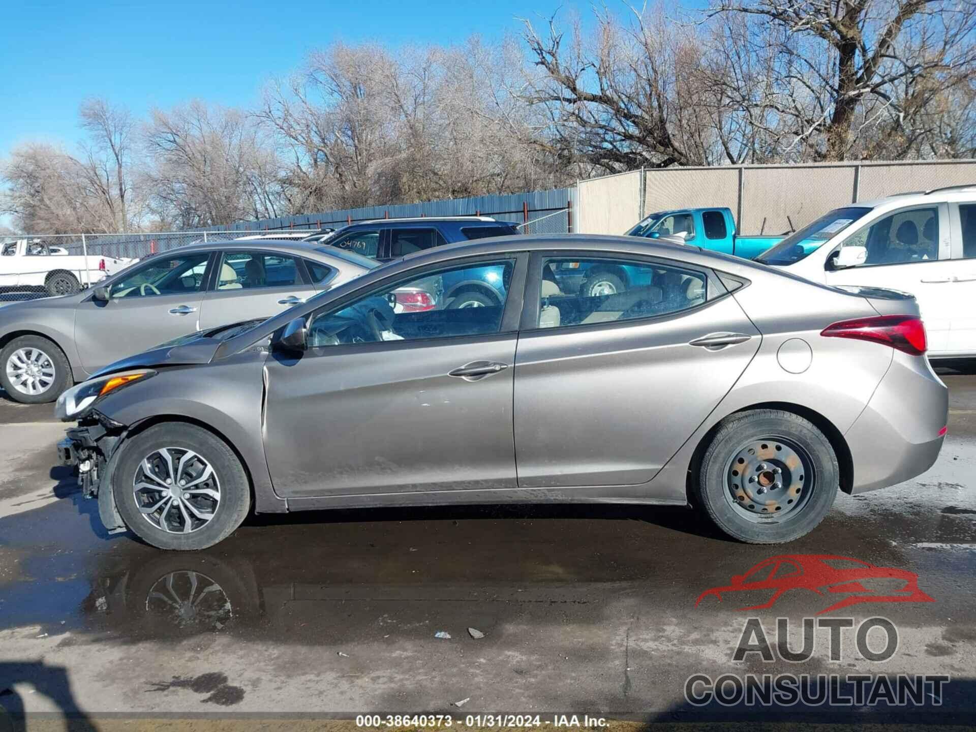 HYUNDAI ELANTRA 2016 - 5NPDH4AEXGH709768