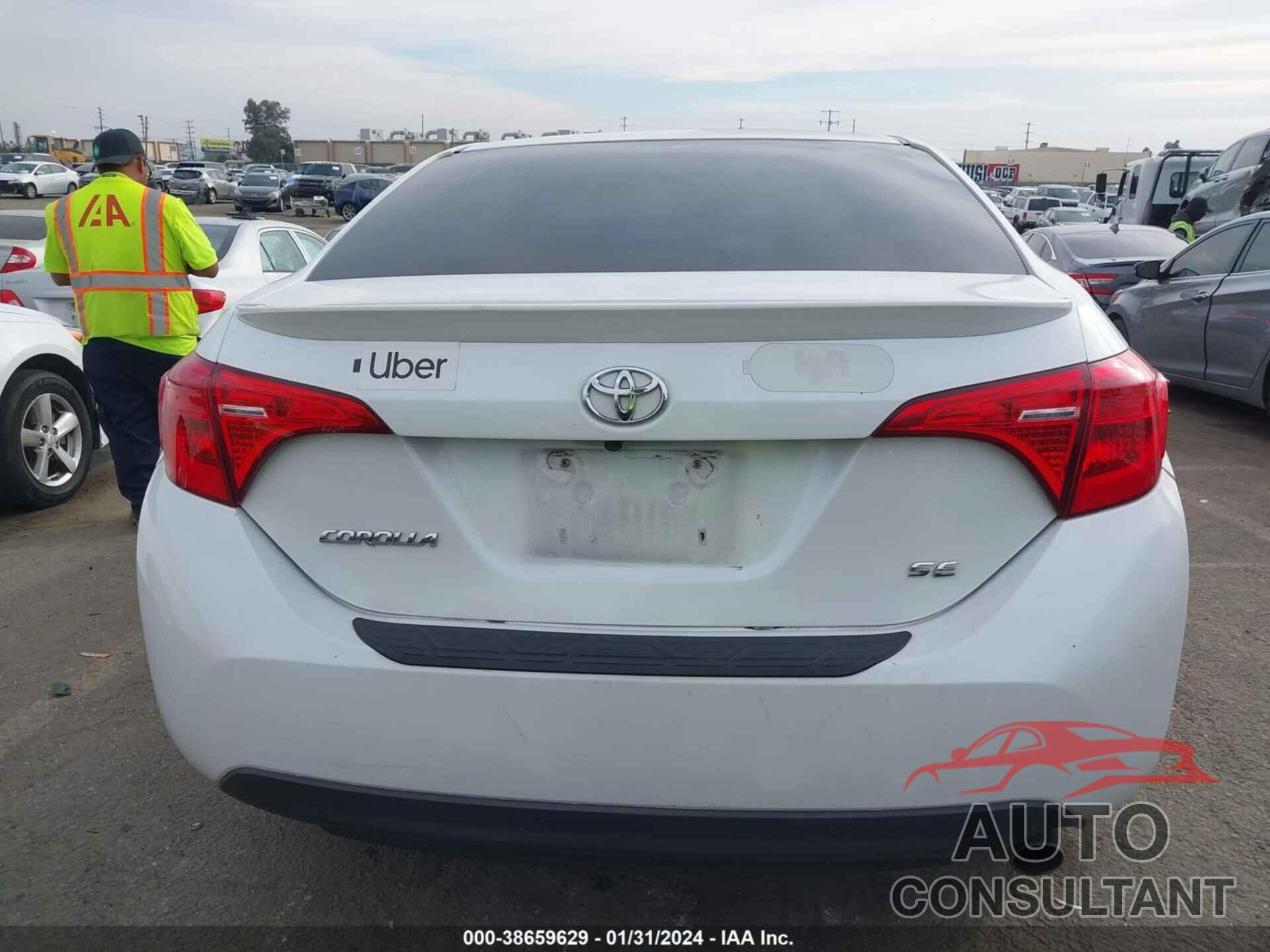 TOYOTA COROLLA 2017 - 5YFBURHE9HP707004