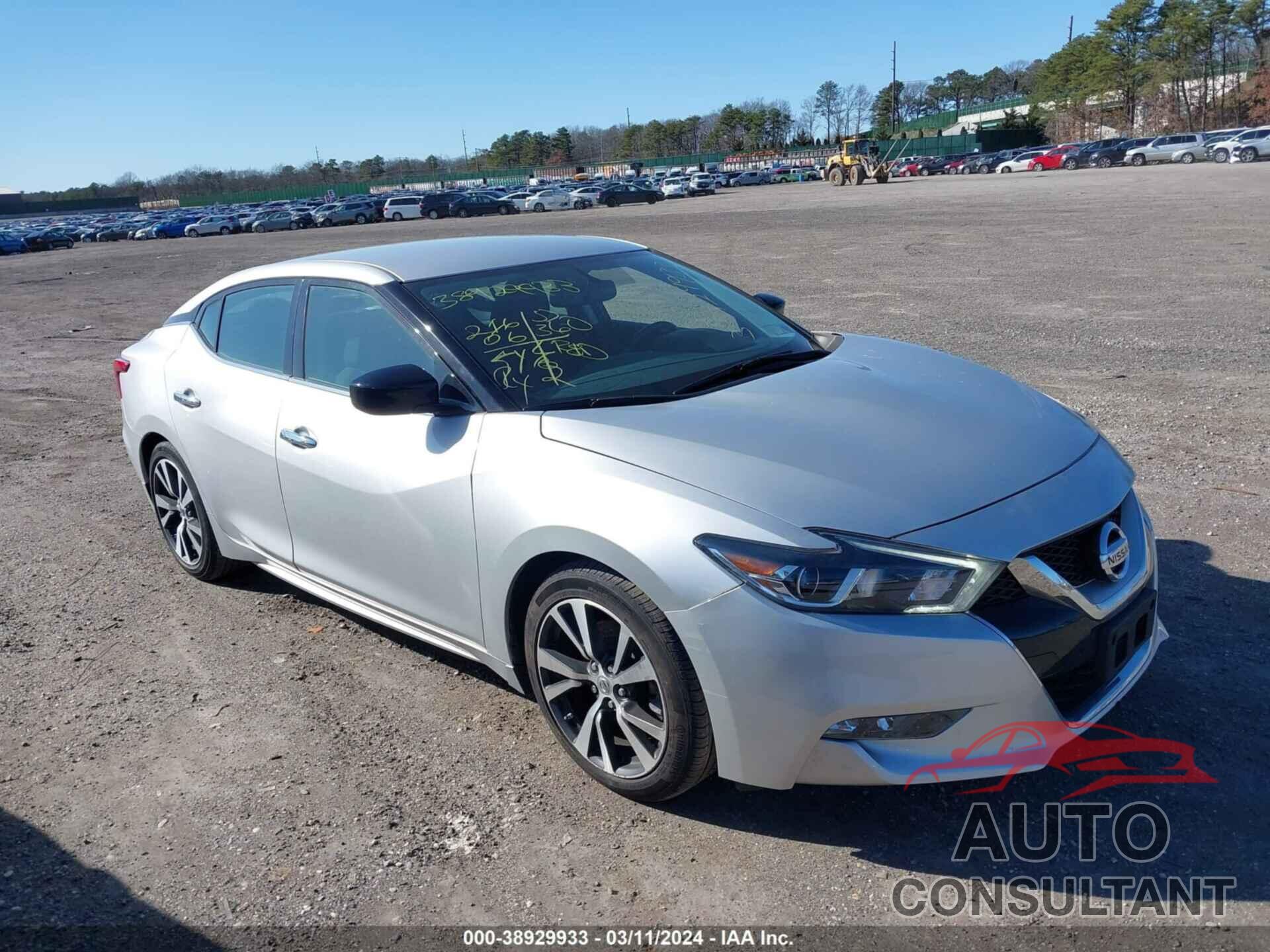 NISSAN MAXIMA 2016 - 1N4AA6AP5GC901170