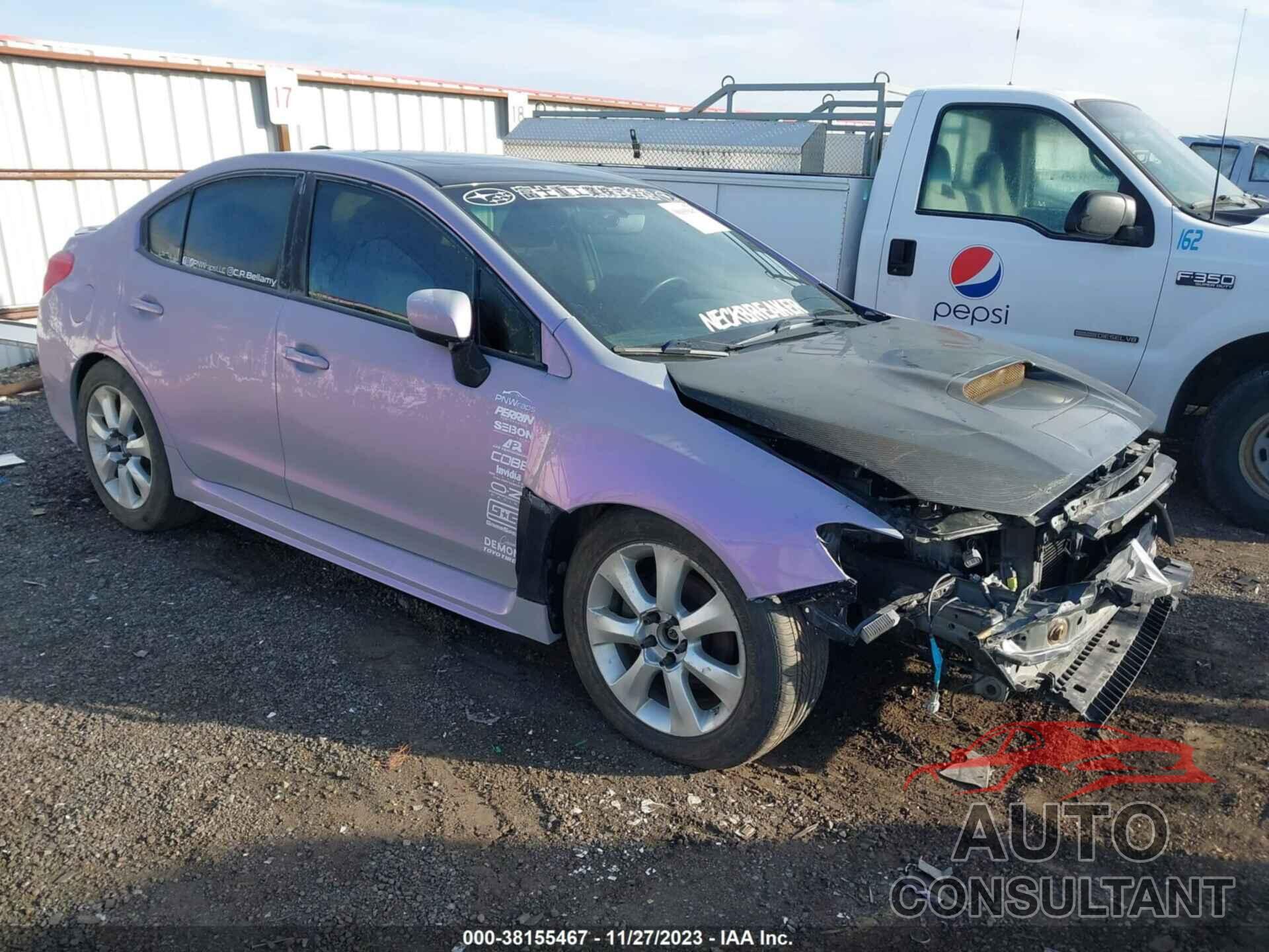 SUBARU WRX 2018 - JF1VA1C68J9816353