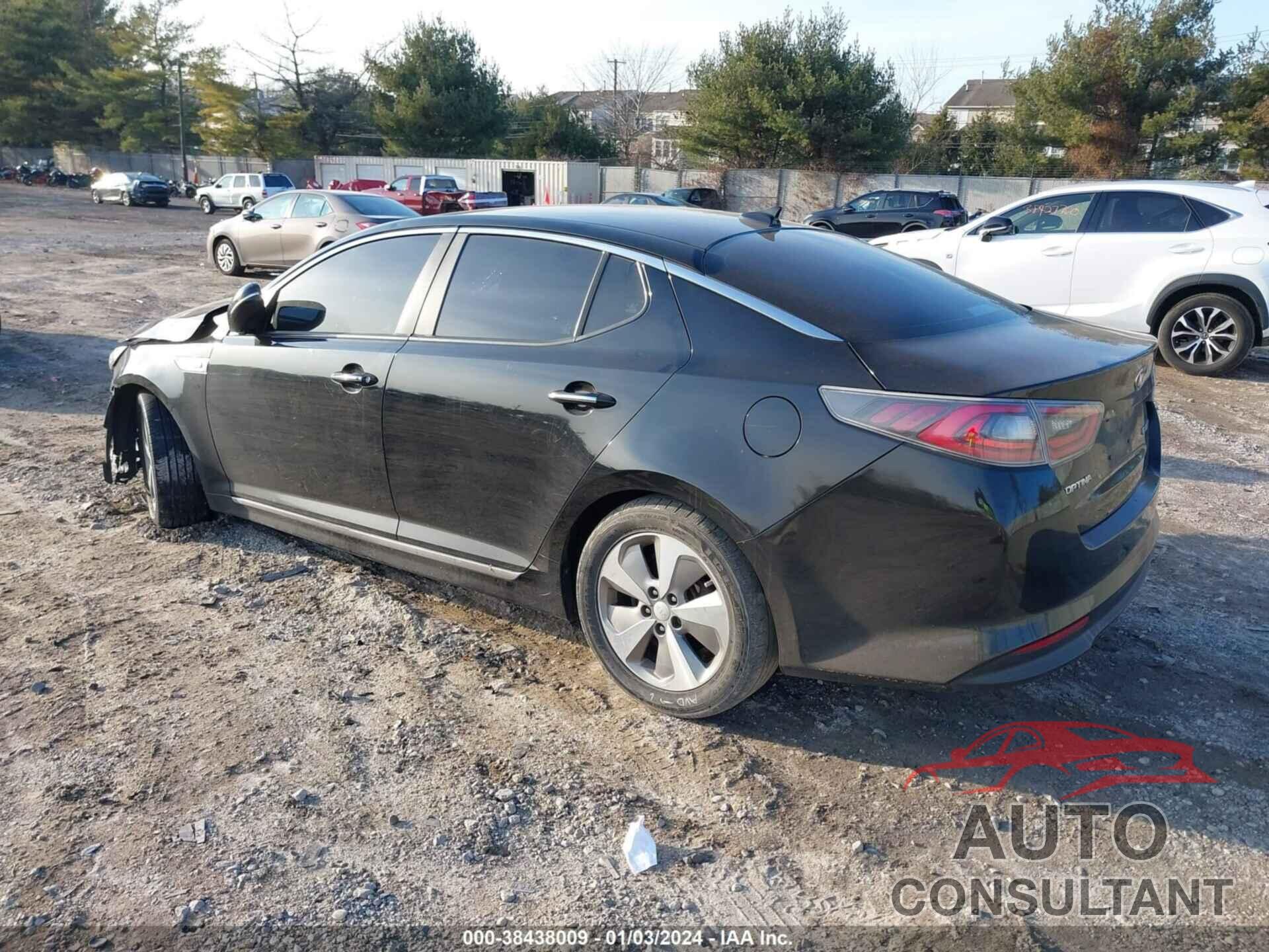 KIA OPTIMA HYBRID 2016 - KNAGN4AD9G5098965