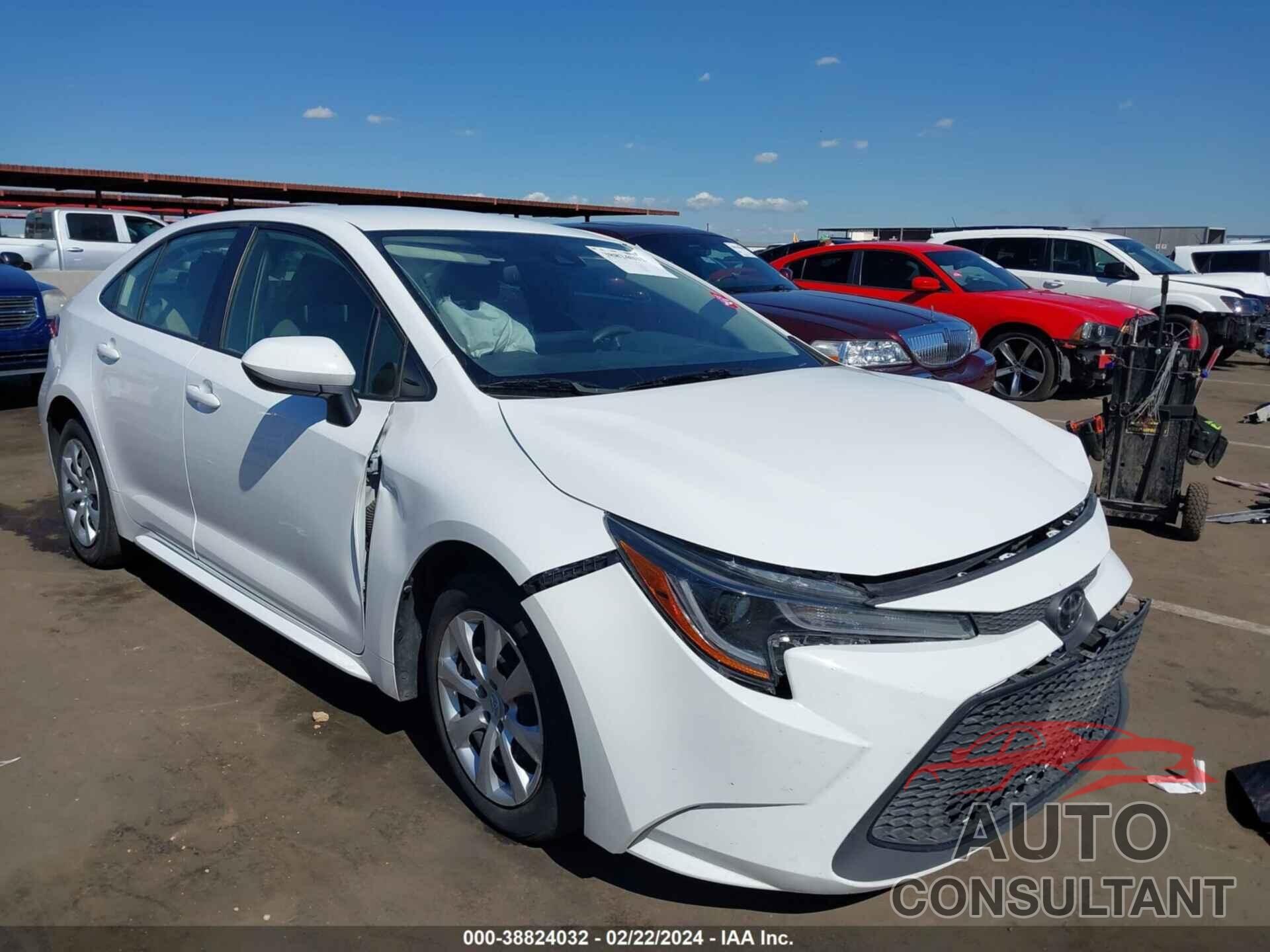 TOYOTA COROLLA 2021 - JTDEPMAE3MJ161218