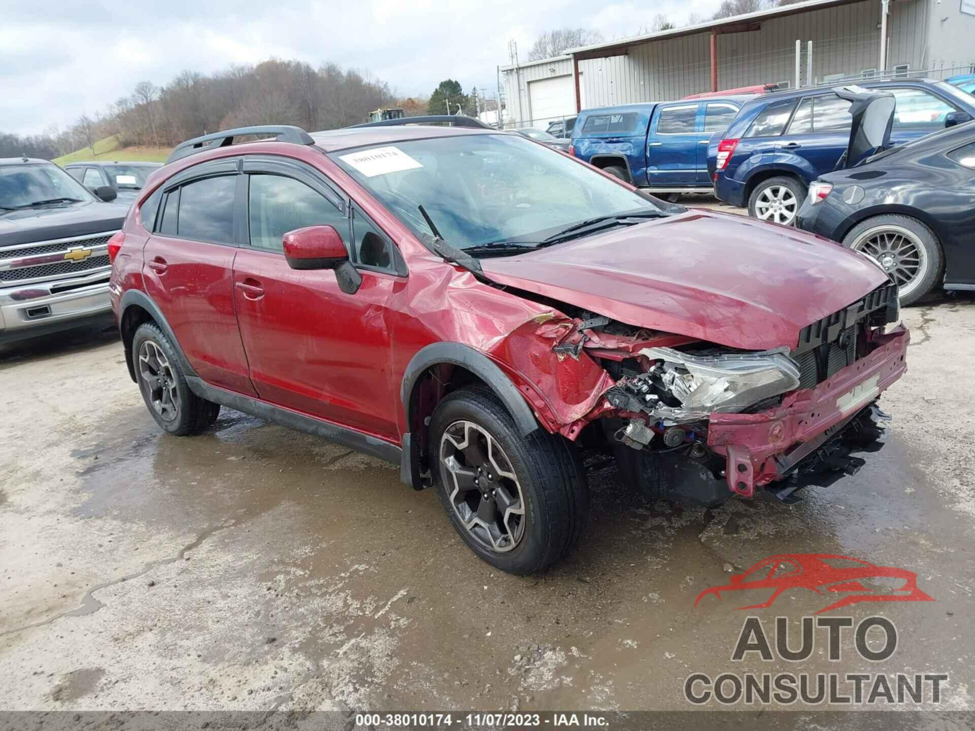 SUBARU XV CROSSTREK 2013 - JF2GPAVC3D2837243