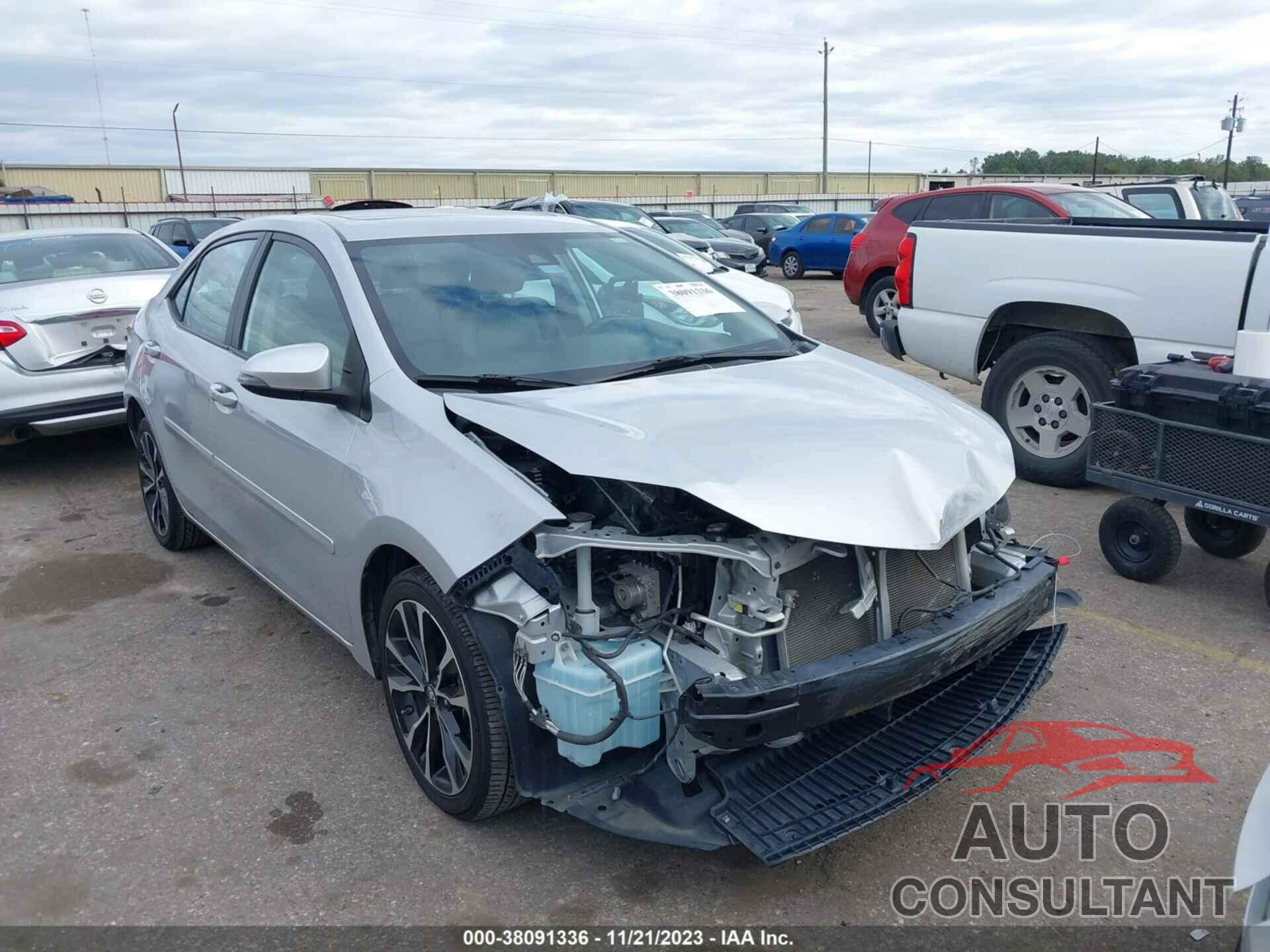 TOYOTA COROLLA 2019 - 2T1BURHE9KC234793