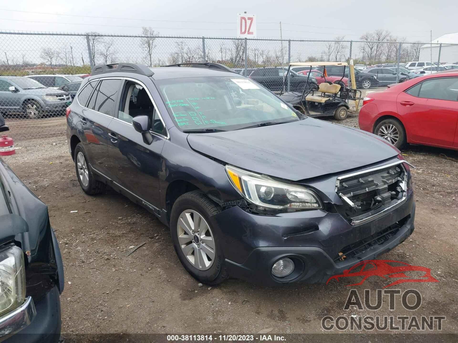 SUBARU OUTBACK 2017 - 4S4BSAFC7H3229839