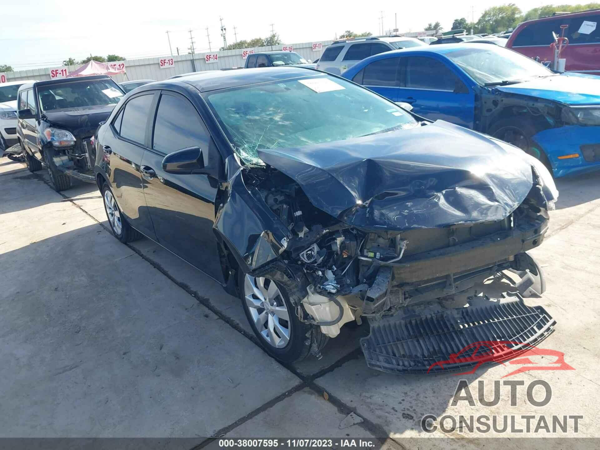 TOYOTA COROLLA 2015 - 5YFBURHE0FP198448