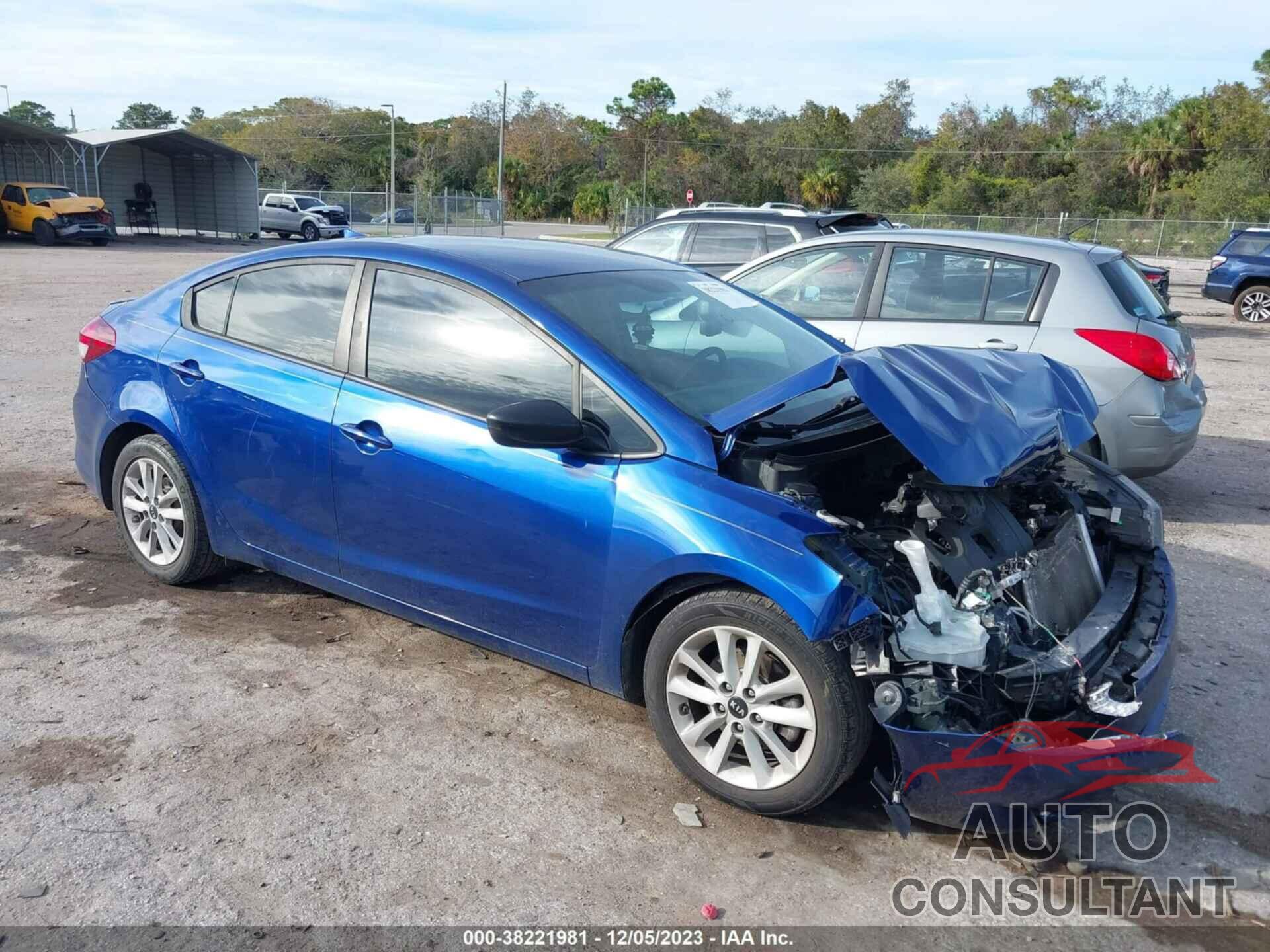 KIA FORTE 2017 - 3KPFL4A73HE122651